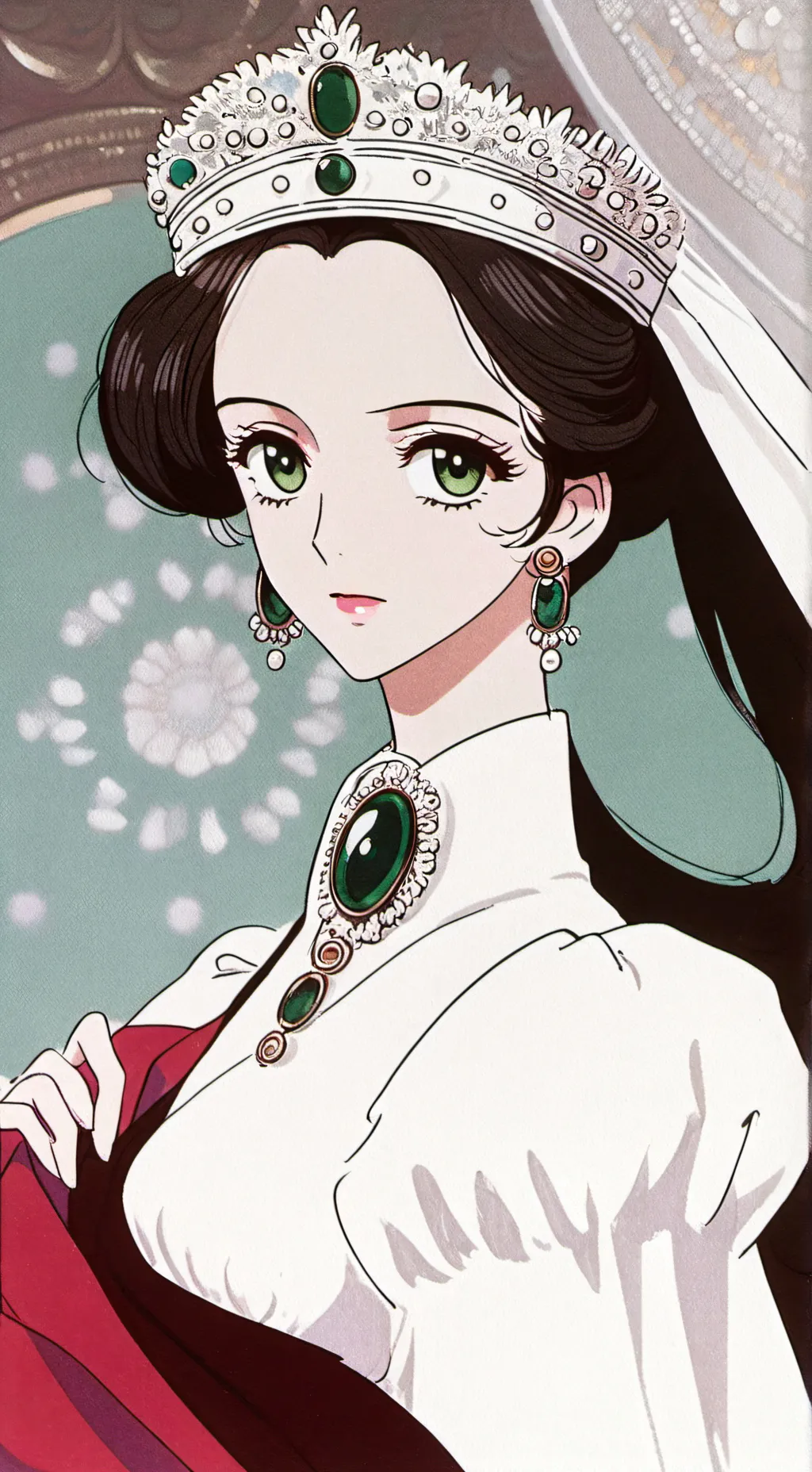 ai character: Queen Miranda background