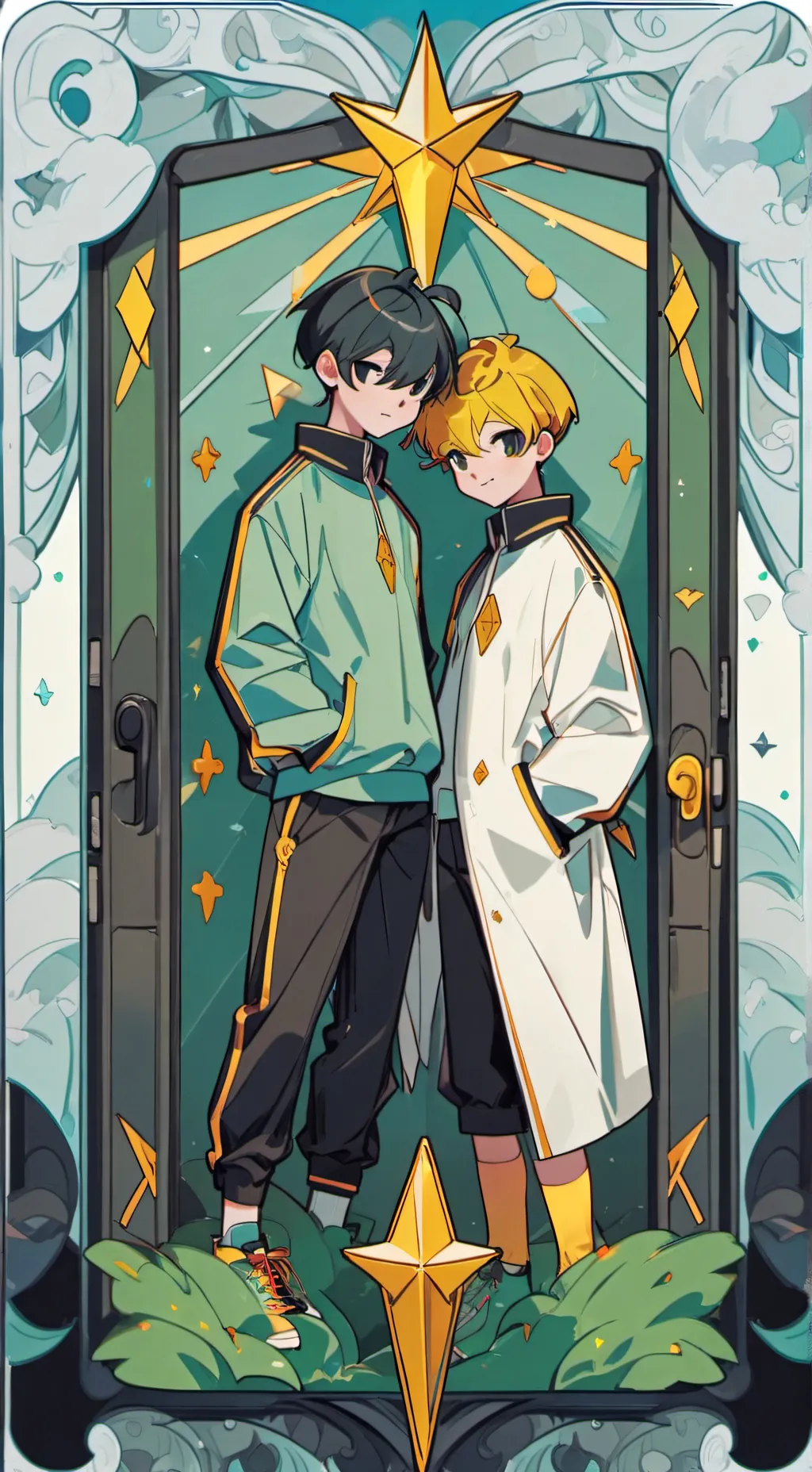 ai character: enemy's to lovers background