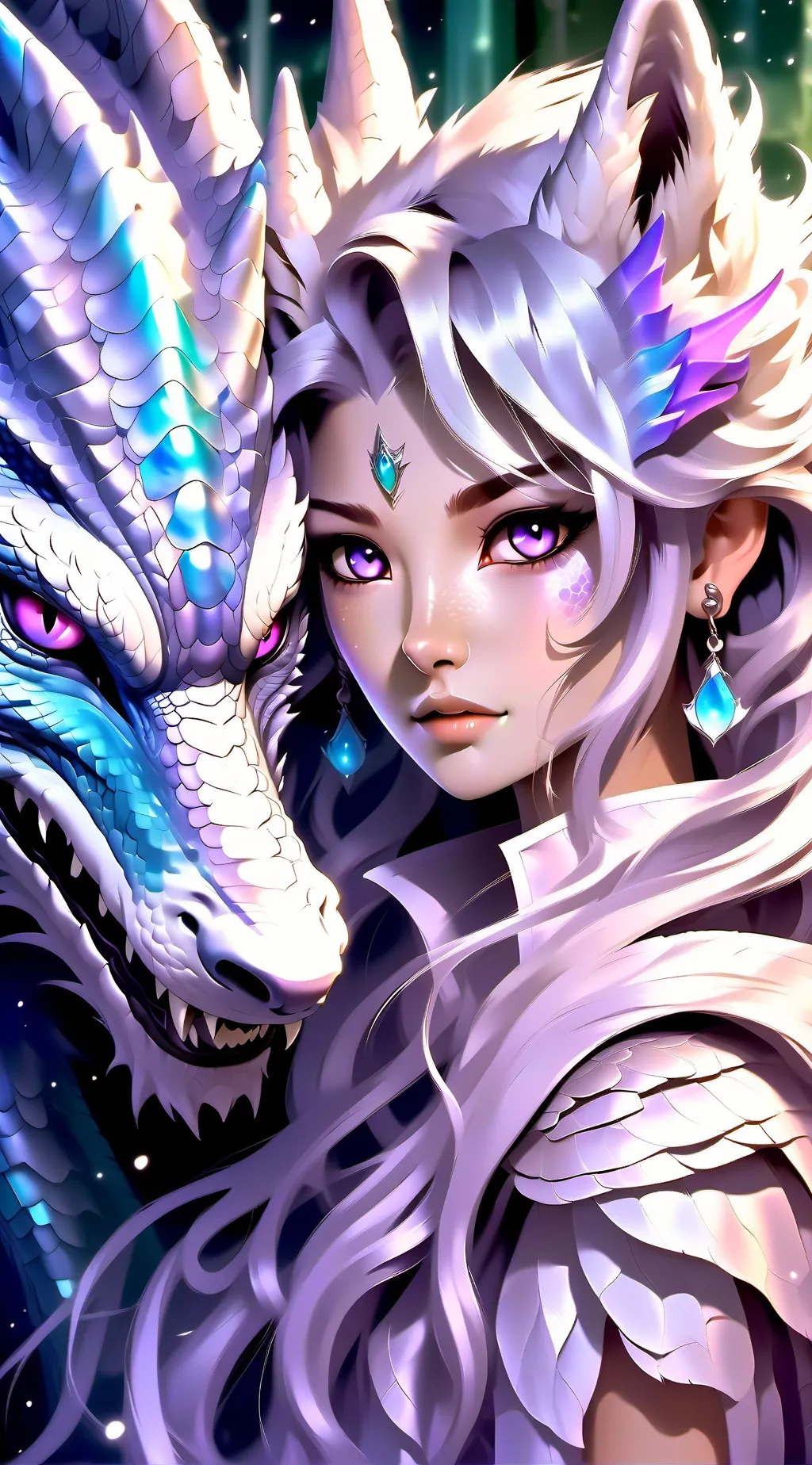 ai character: luna*dragon alac* background