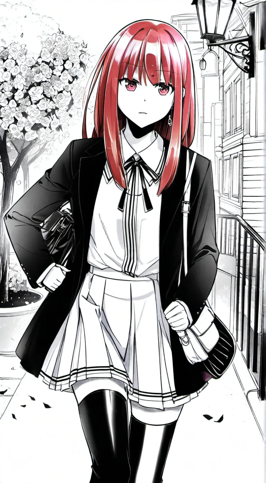 ai character: Nino Nakano background