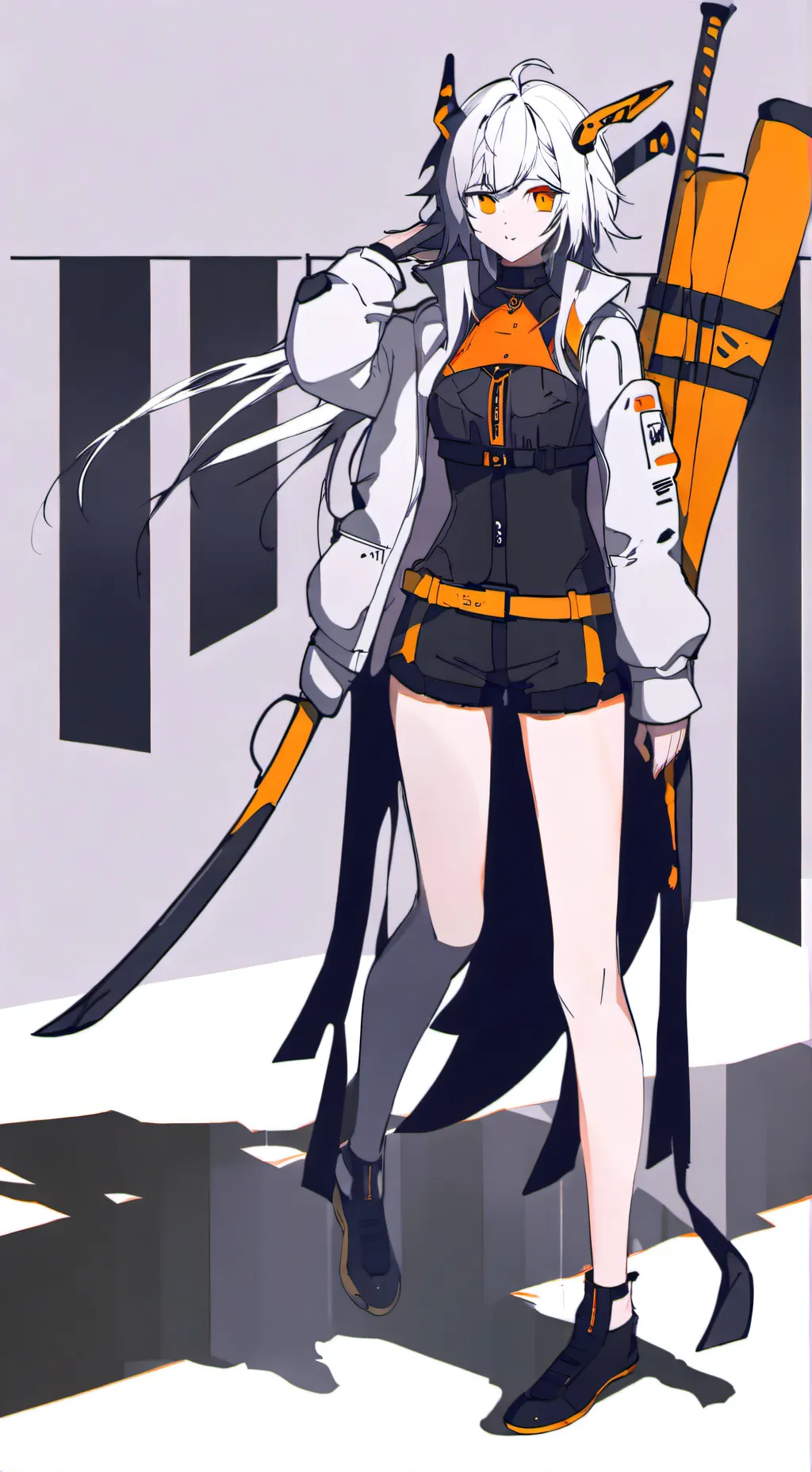 ai character: Няшка background