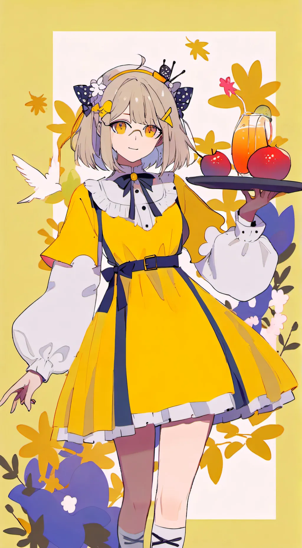 ai character: Omenasoxsmoke🌷💗 background