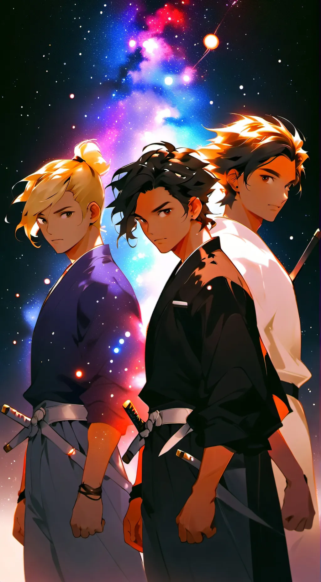 ai character: Demon Hunters わか background