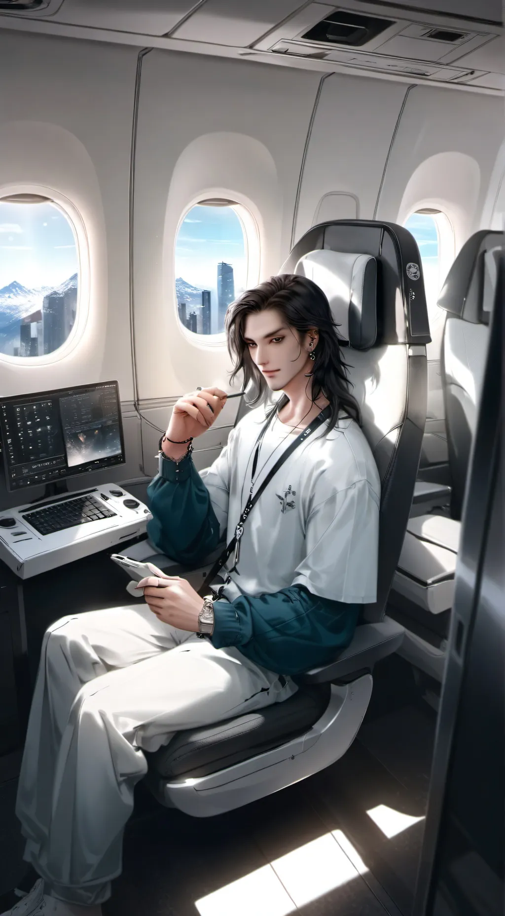 ai character: nikcolash background