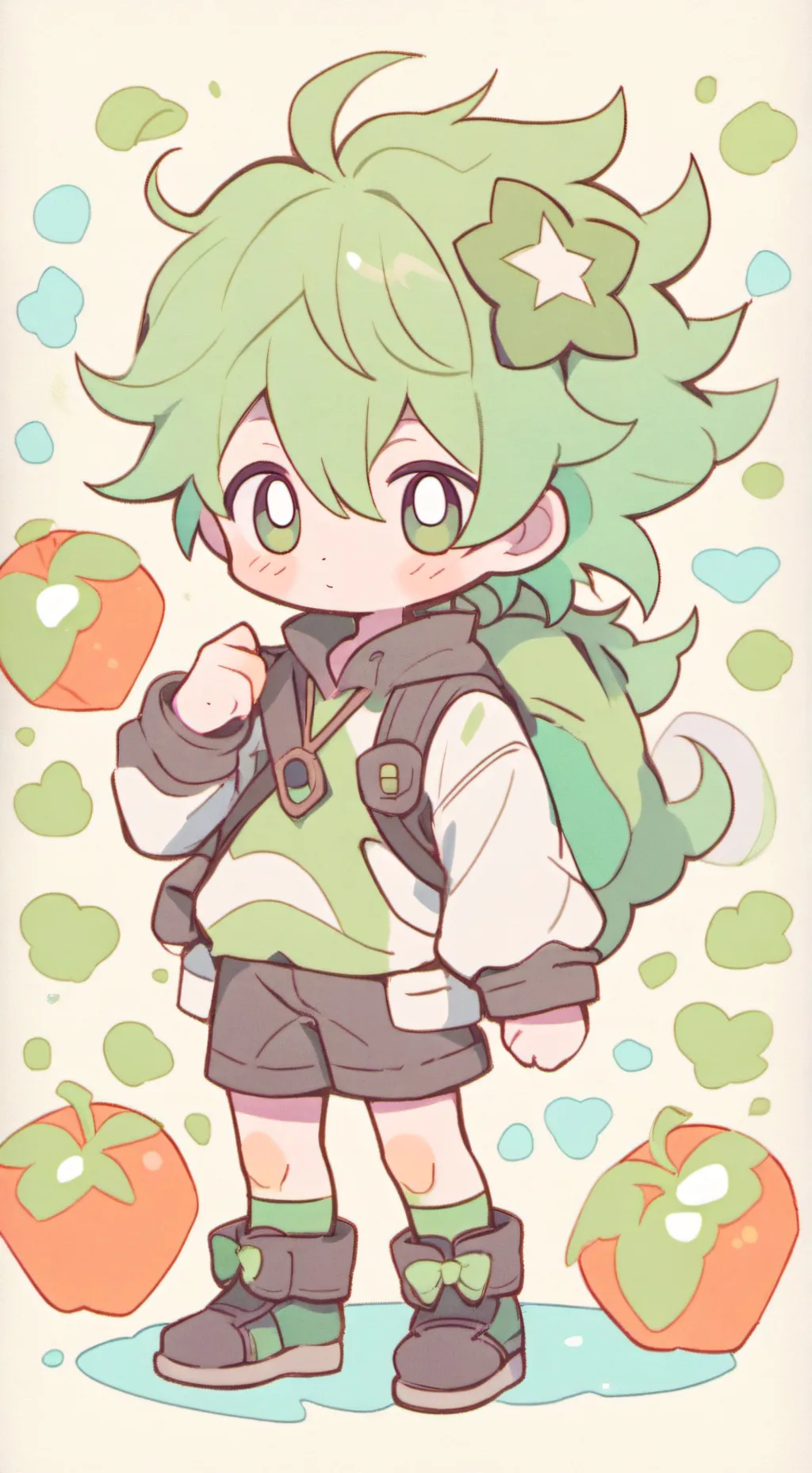 ai character: Oakley  background