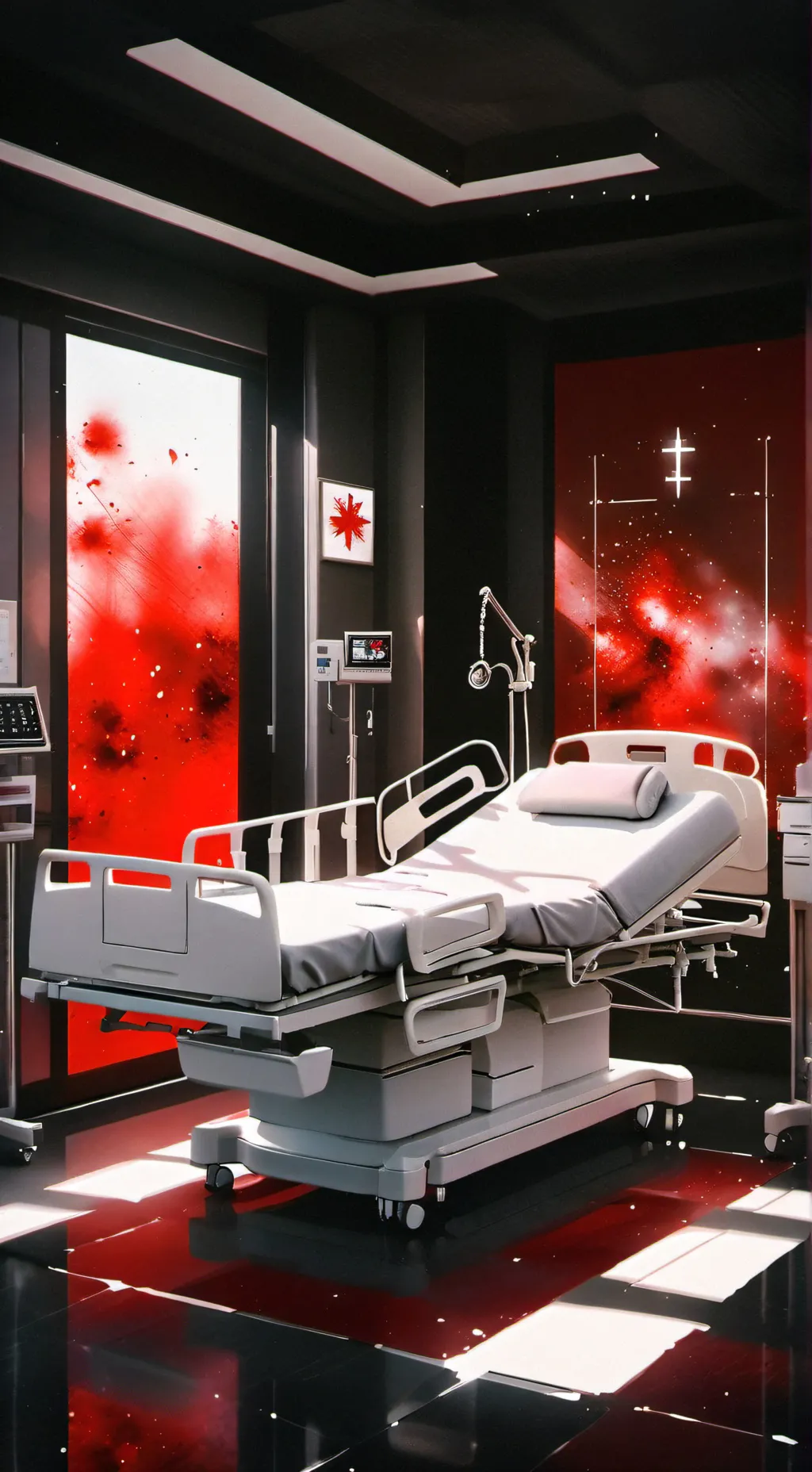 ai character: ❤️‍🩹Hospital(Pt 2🩸 background