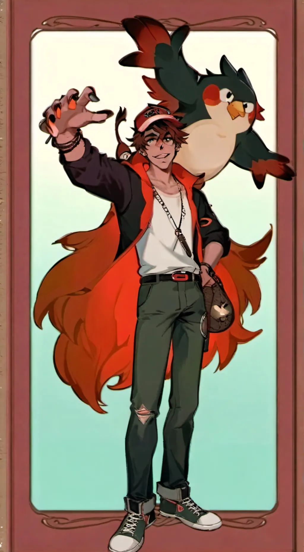 ai character: Diego  background