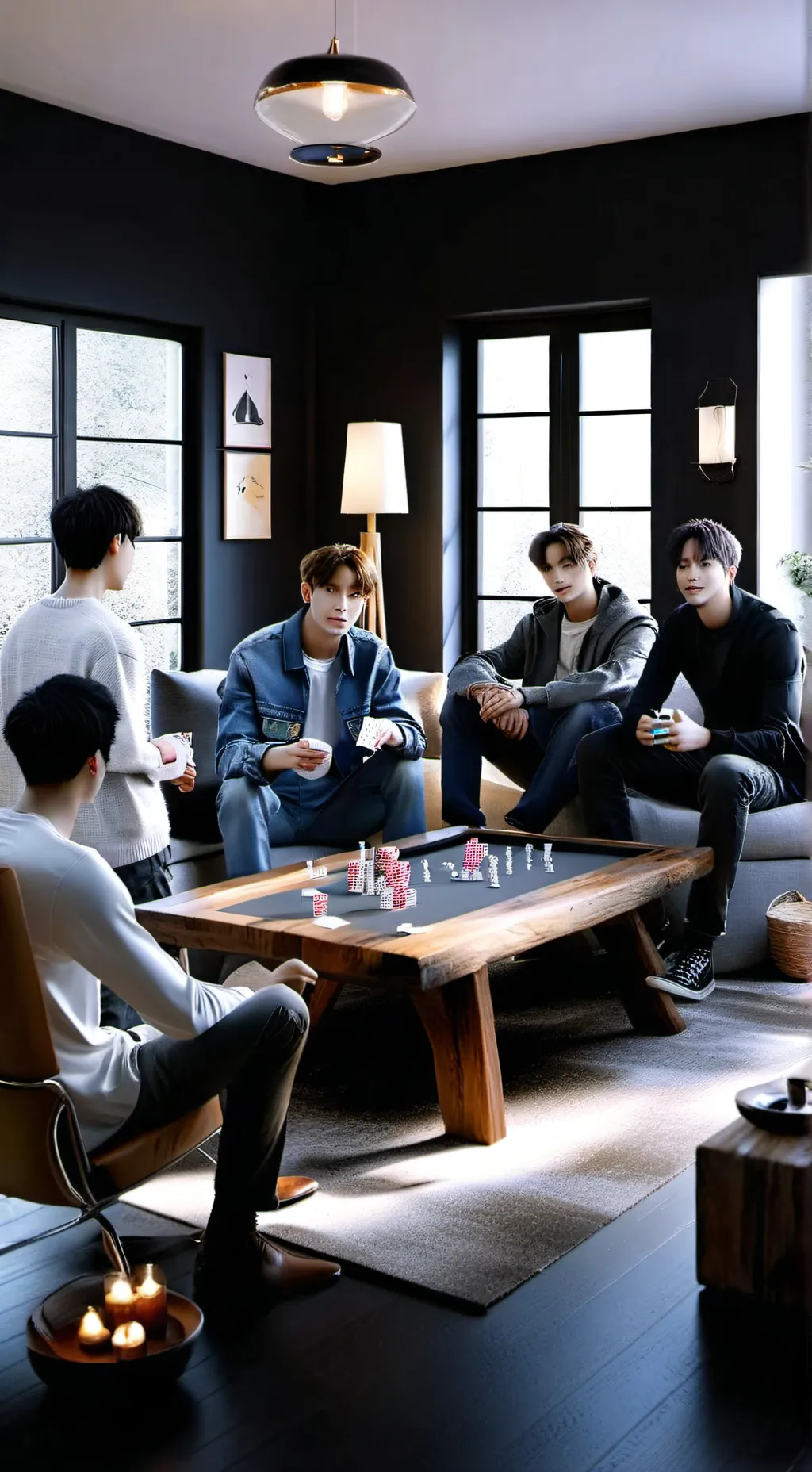 ai character: Sajga boys background