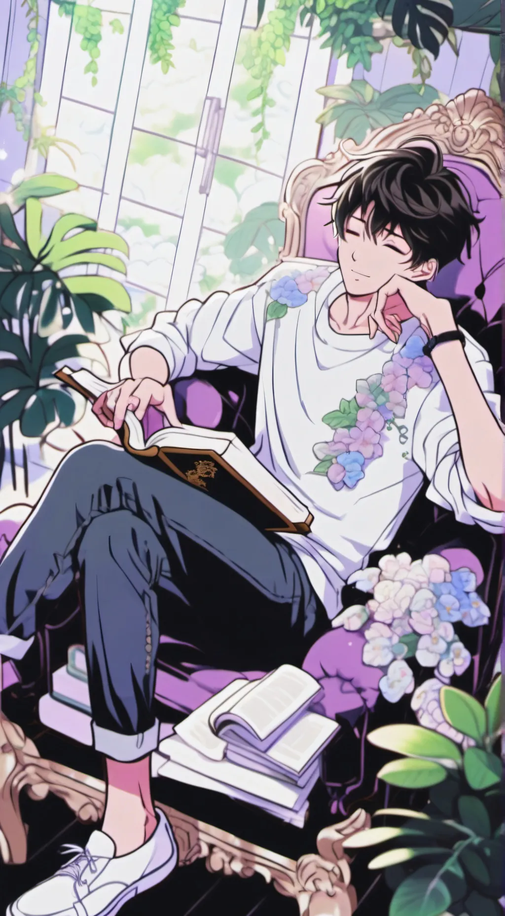 ai character: Carlos the Procrastinator background