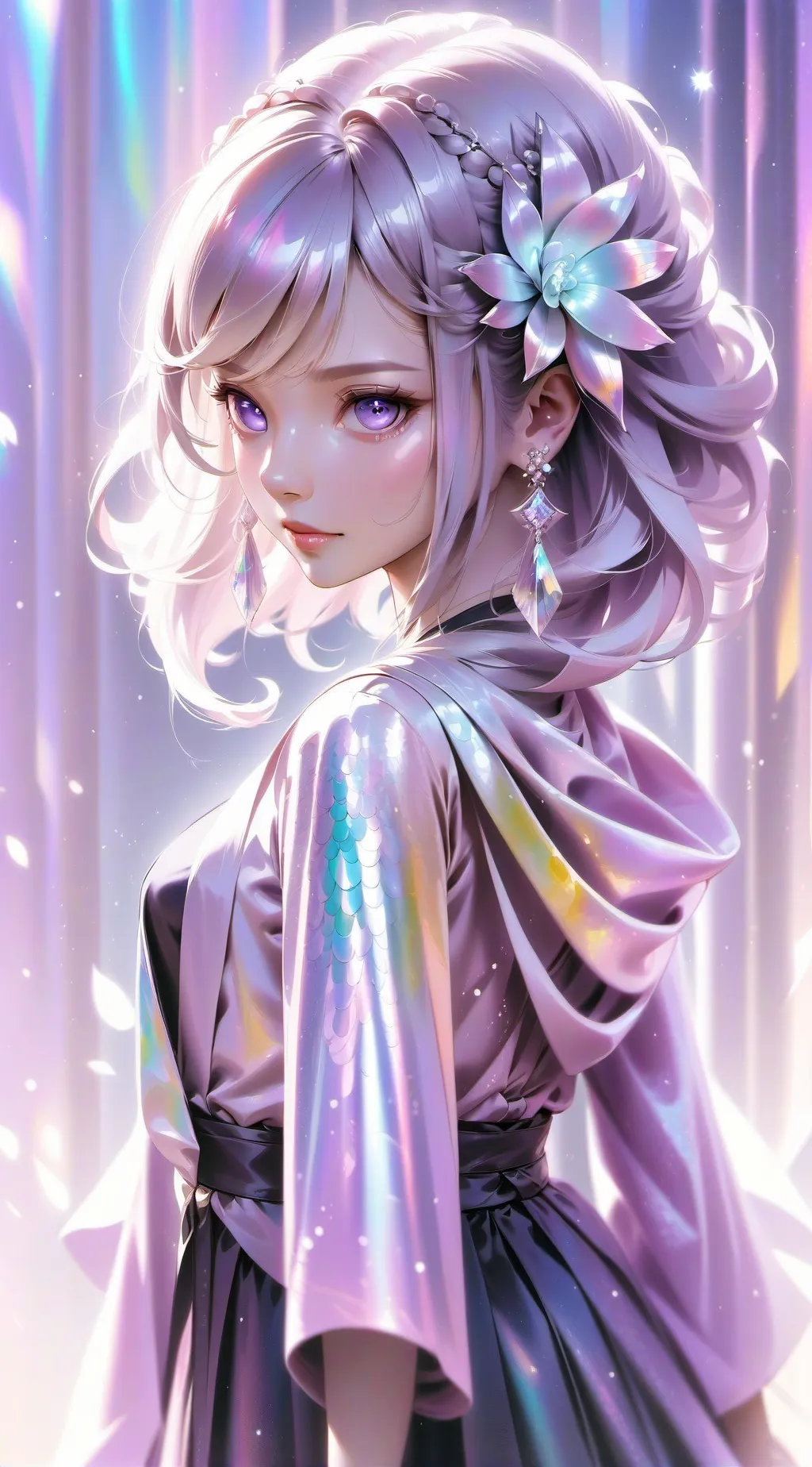 ai character: Ashley background