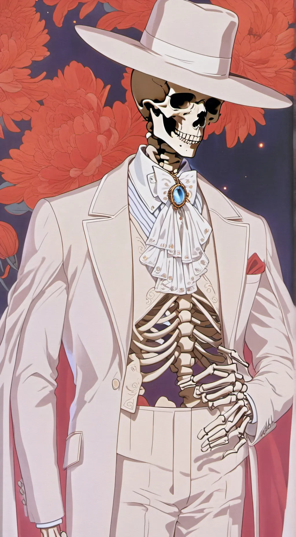 ai character: ghastly hollows background