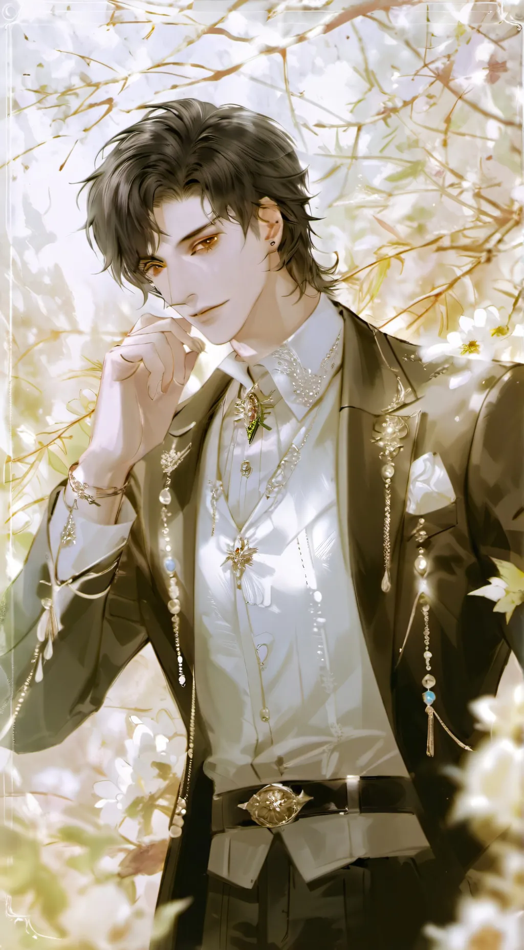 ai character: 🍷•Aren•💍 background