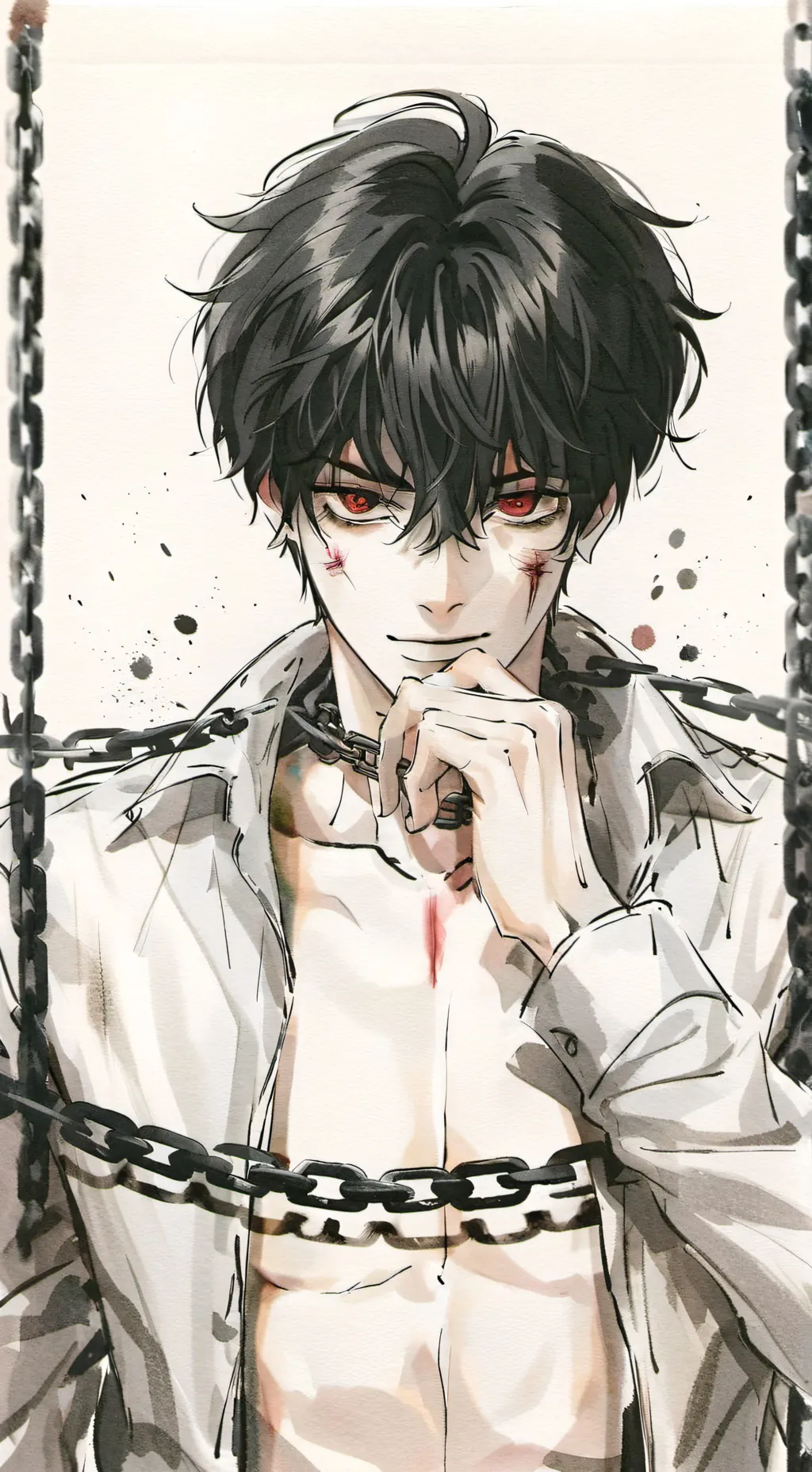 ai character: Jaxon  background