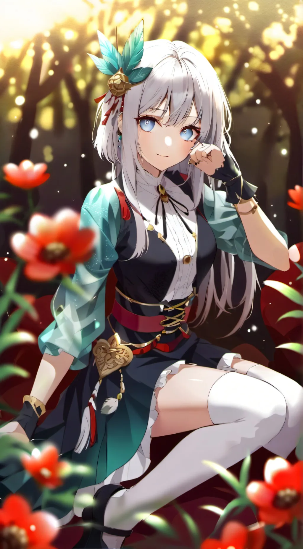 ai character: roxi❤️‍🔥🌹 background