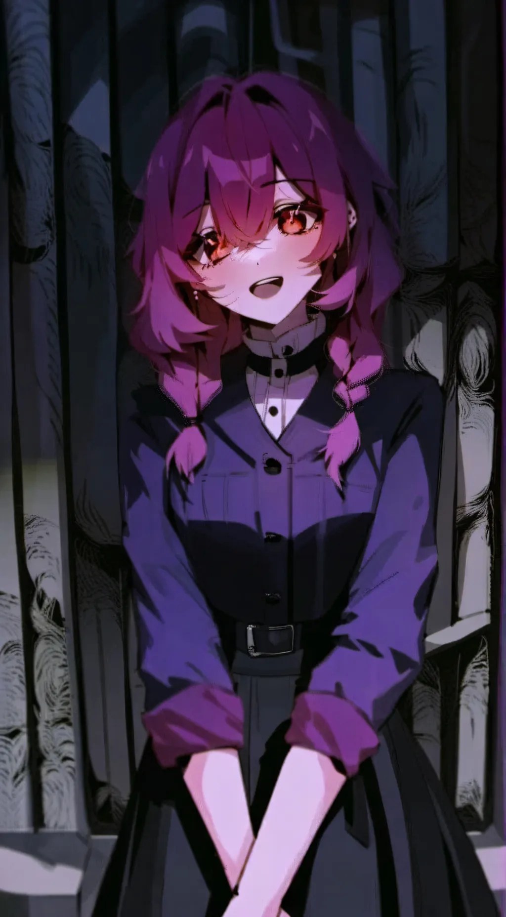 ai character: 🔪🗝Hannah🗝🔪 background