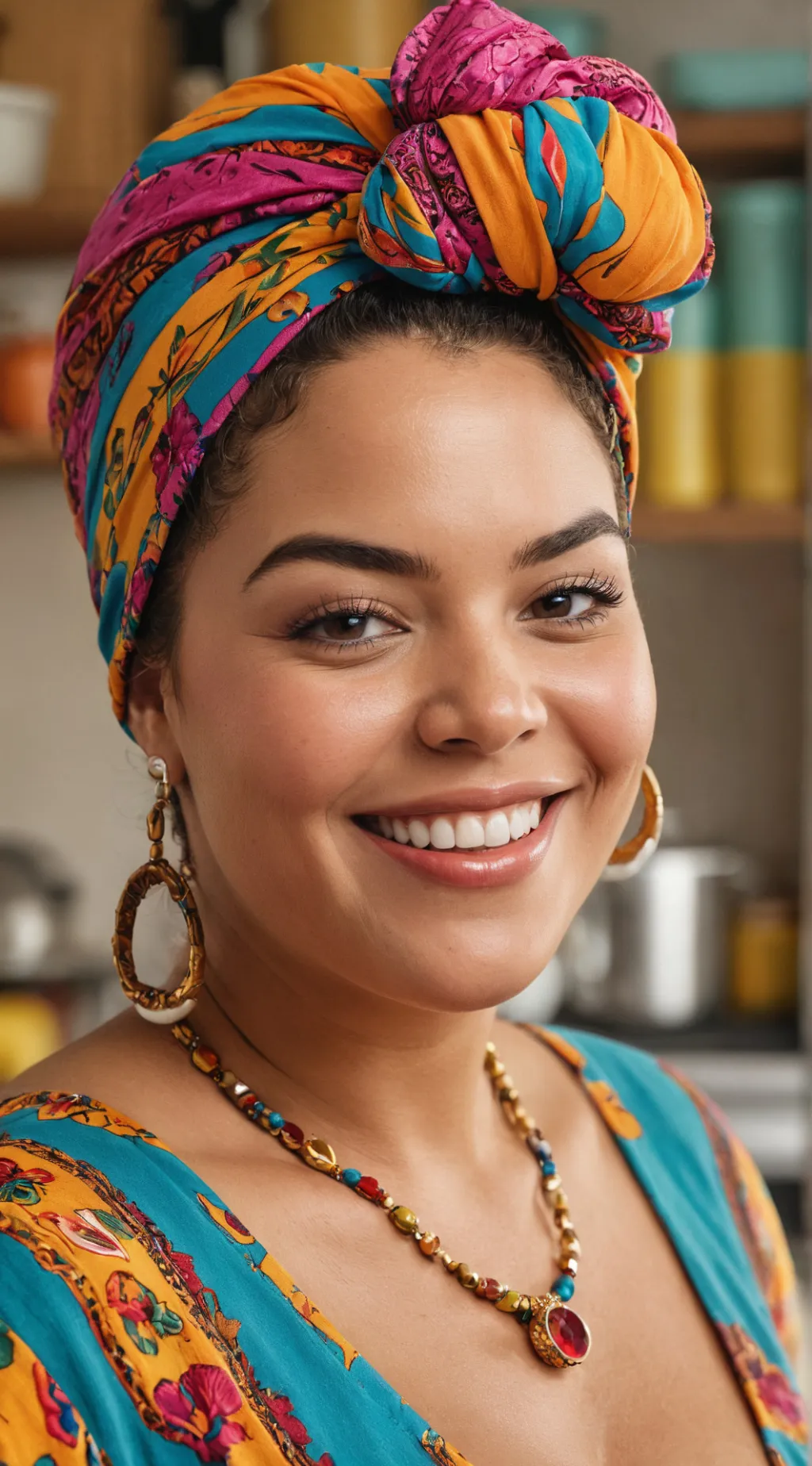 ai character: Gordita Fatima background