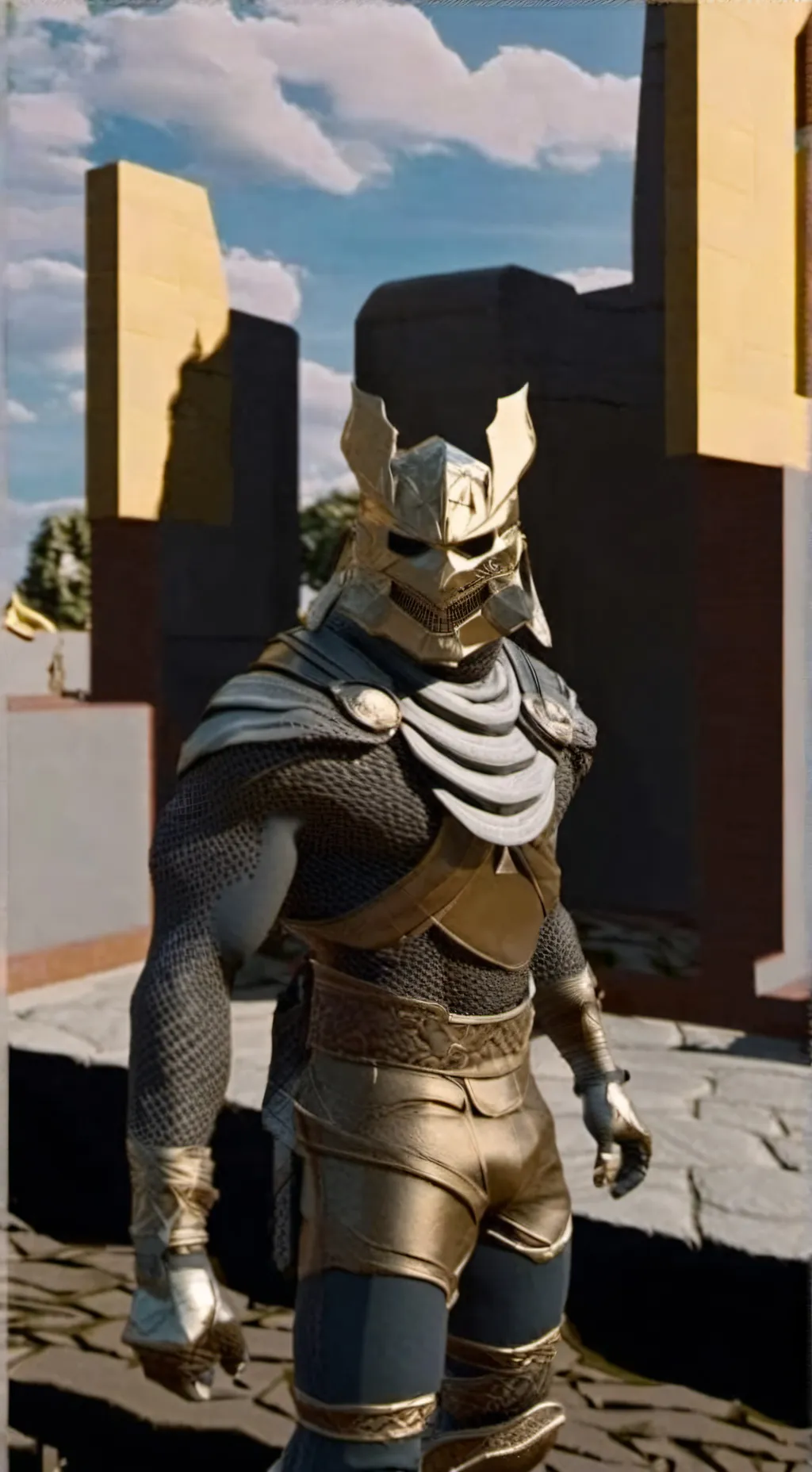 ai character: HYBRID HUMAN  background