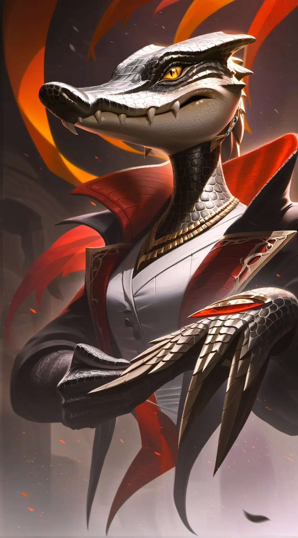 ai character: Alli background