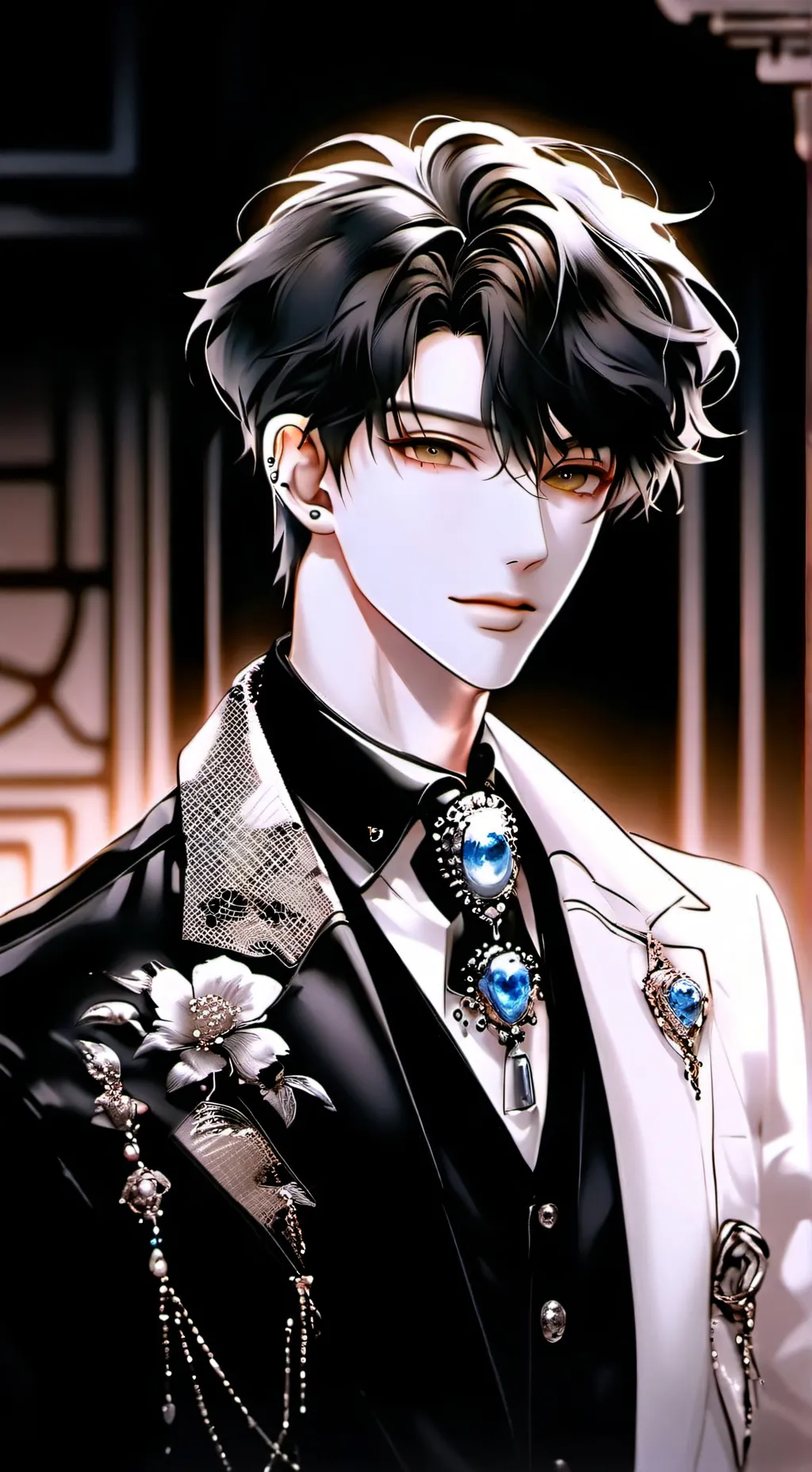 ai character: Alex Raymond  background