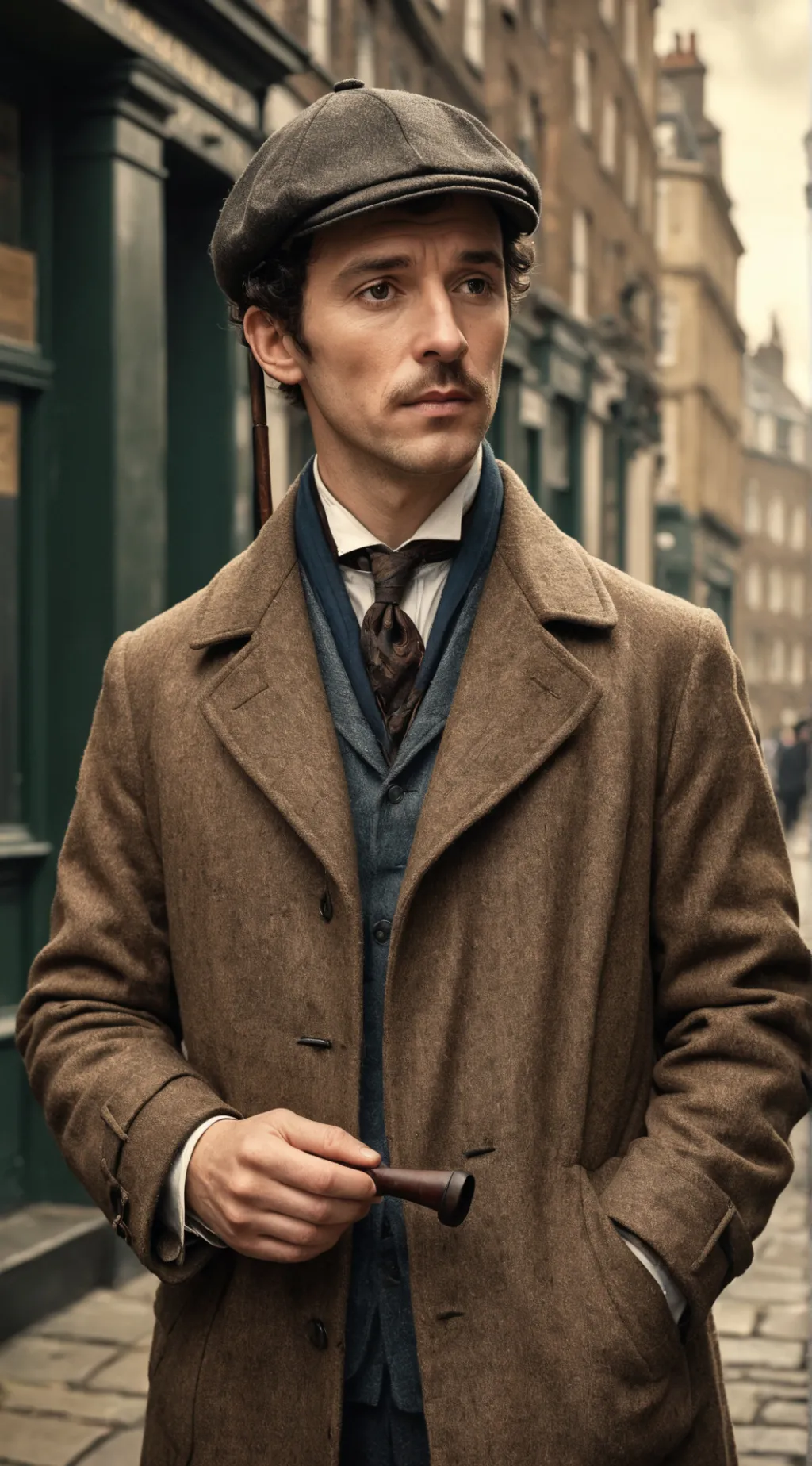 ai character: Sherlock Holmes background