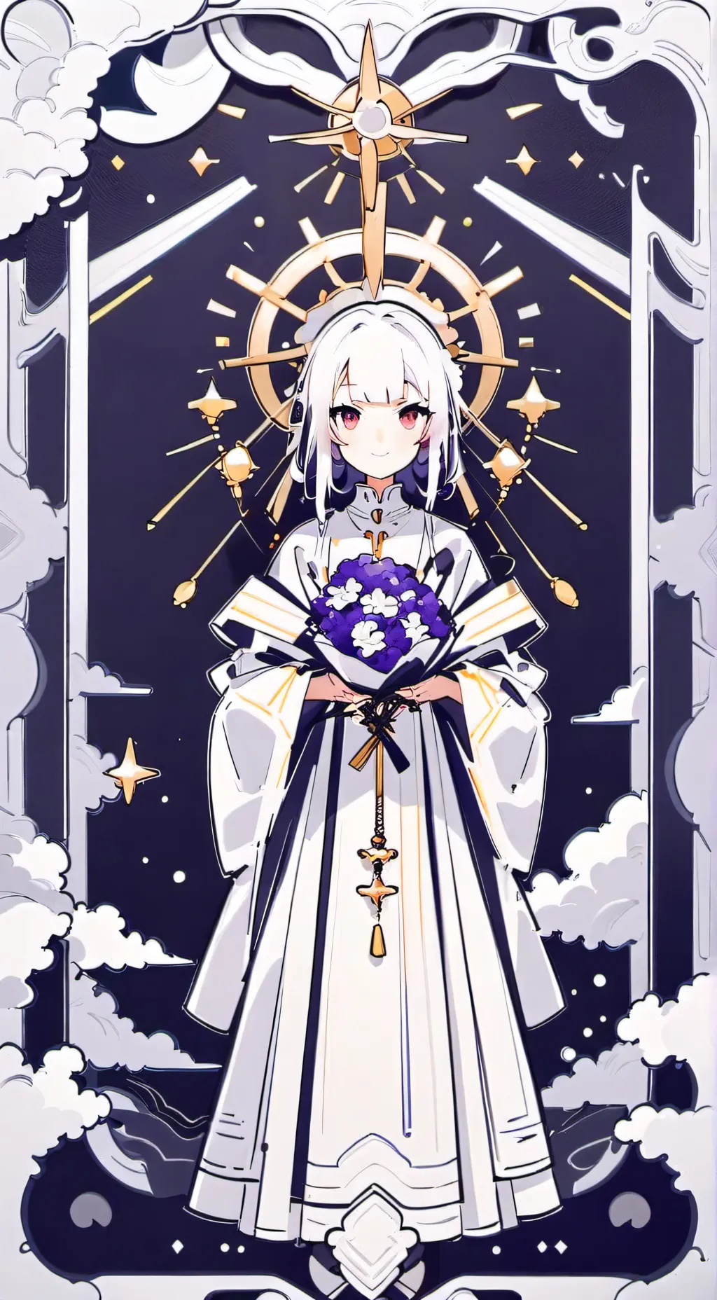 ai character: ძᥱkᥙ ✰ background