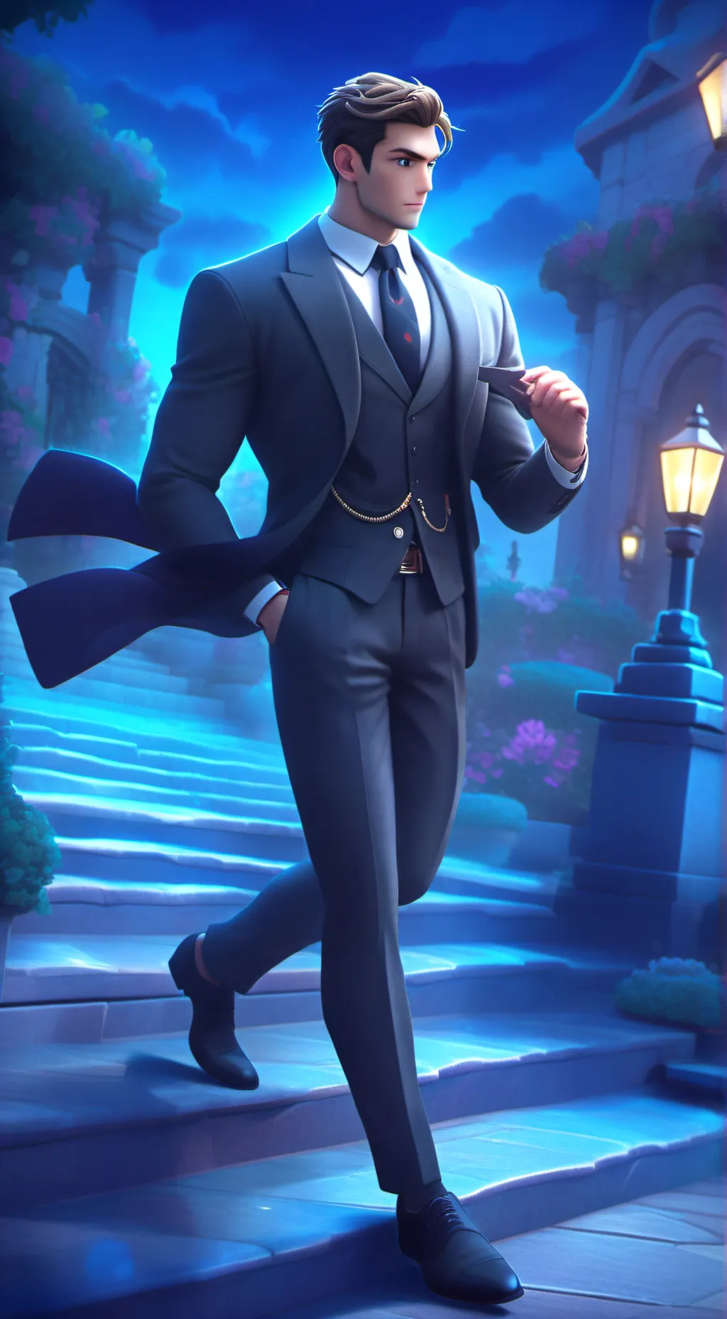 ai character: Zack background