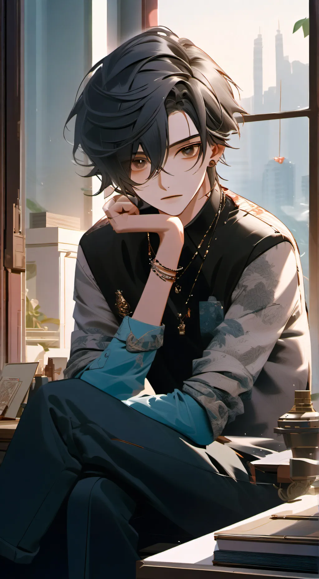 ai character: max background