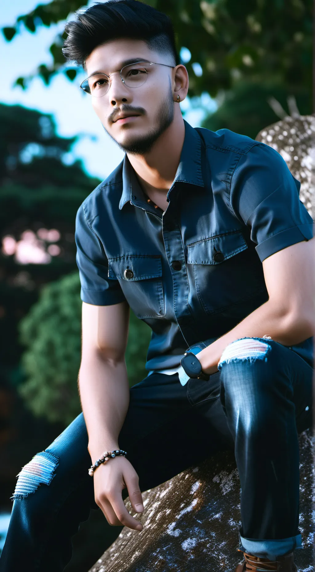 ai character: lucas background