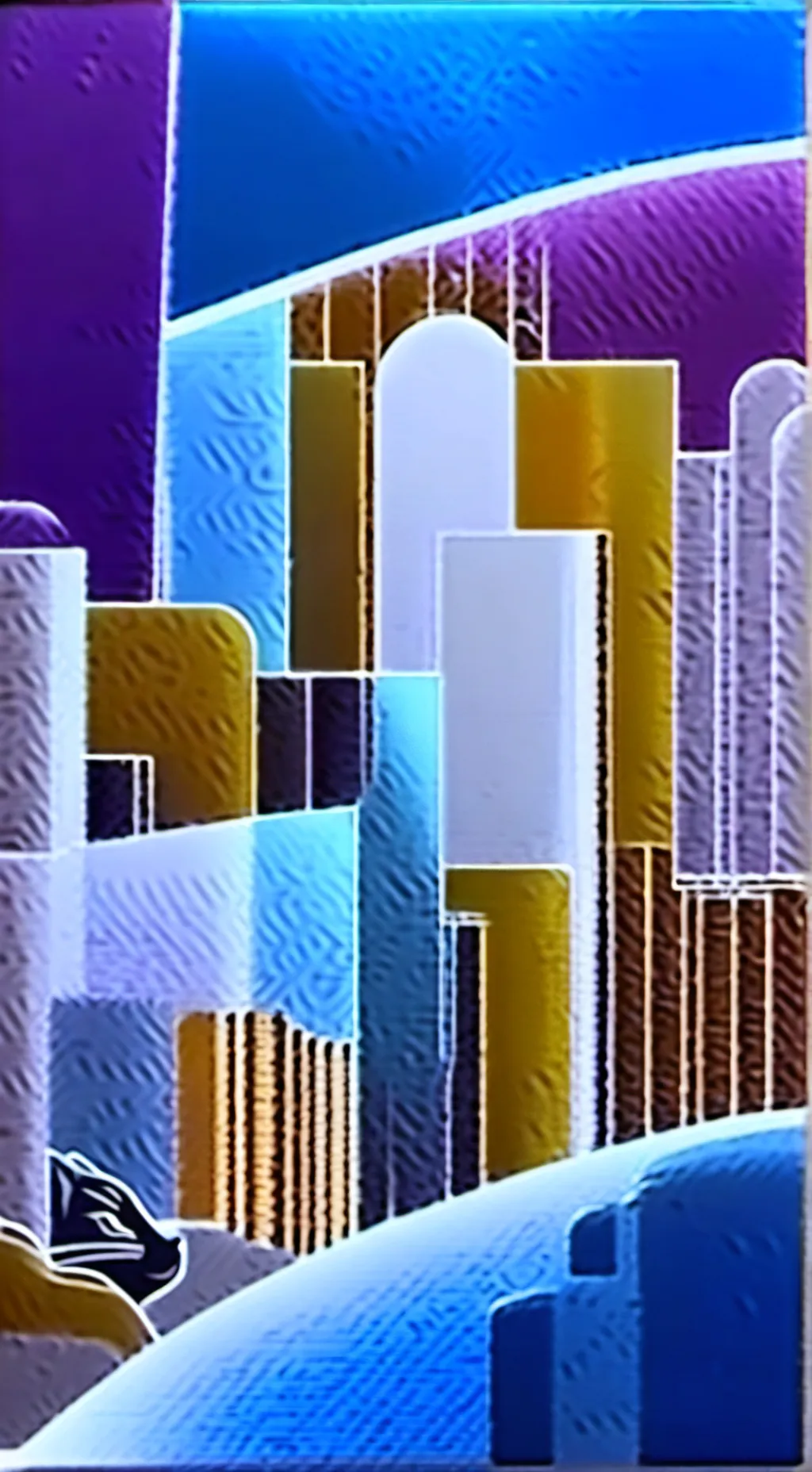 ai character: ~cat sprout~ background