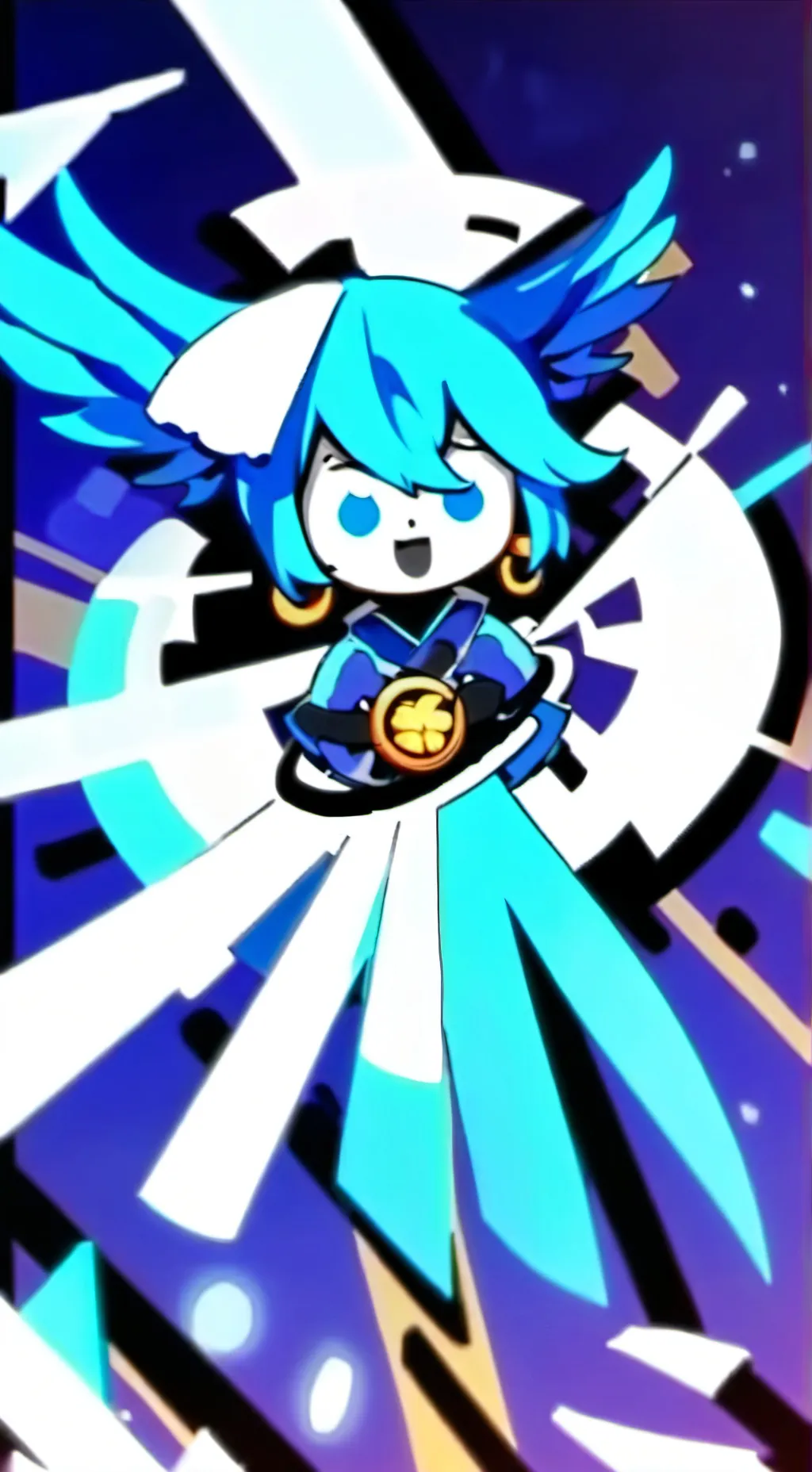 ai character: Uh crk background