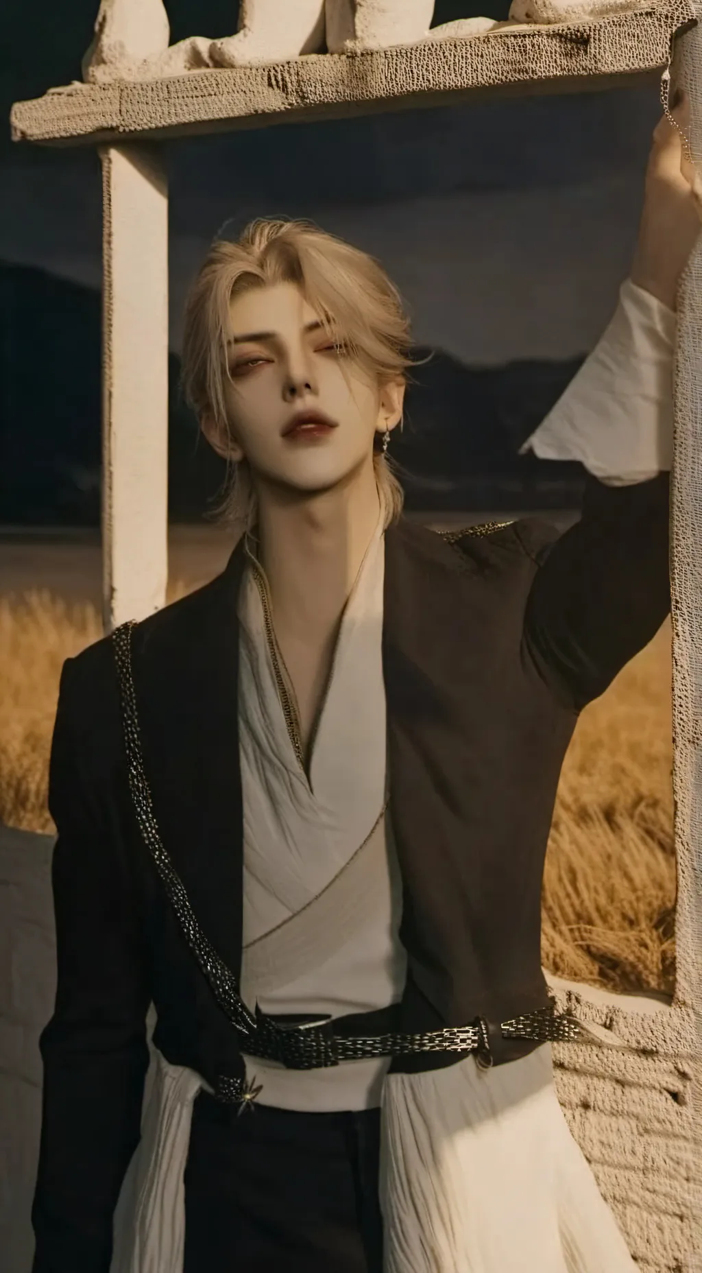 ai character: Адам  background