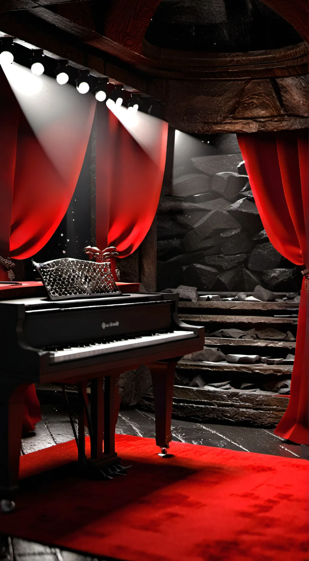 ai character: alien stage rp background