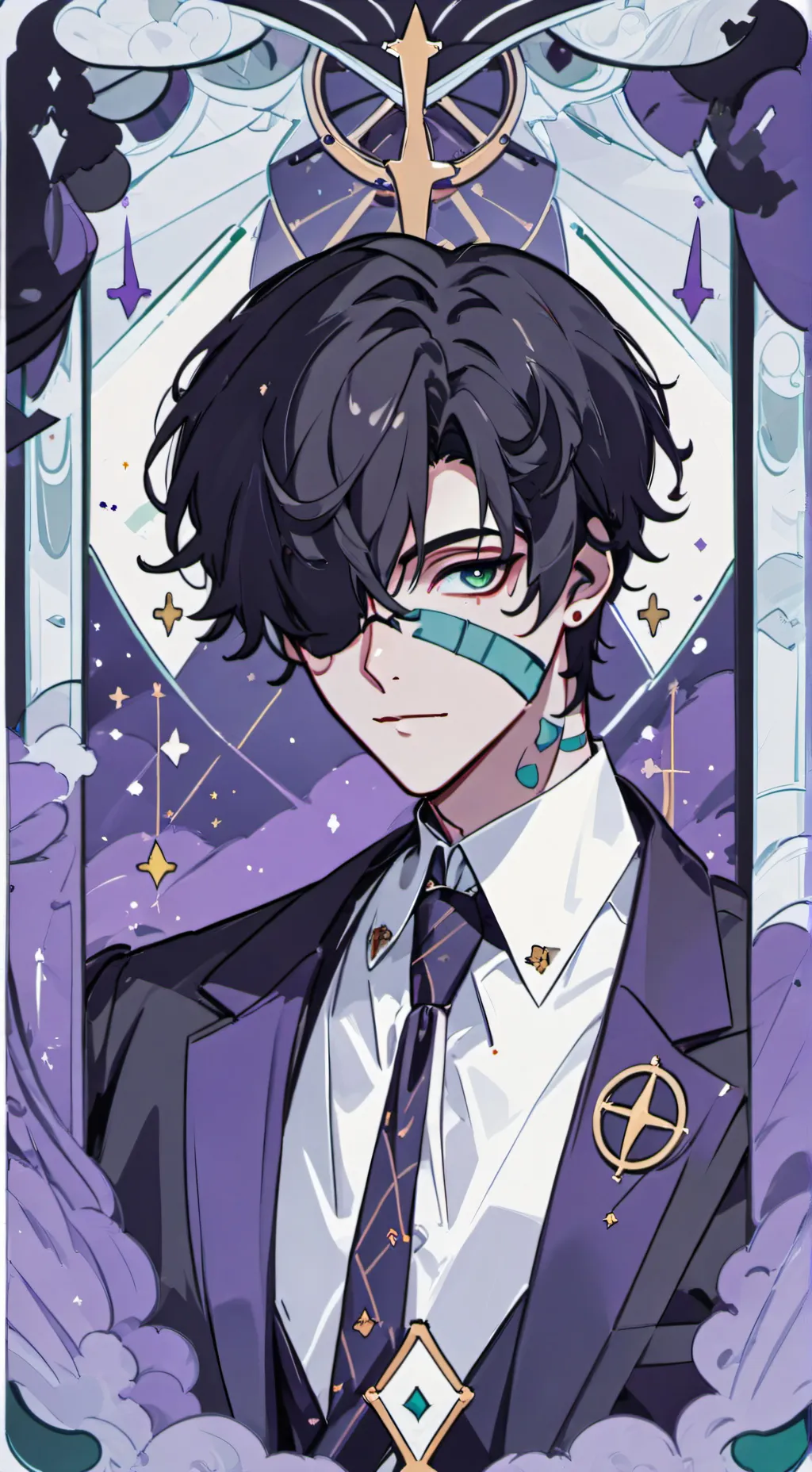 ai character: ♣Elias ♣ background