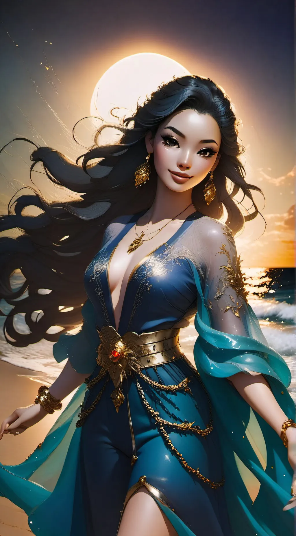 ai character: Jasmine's Song background