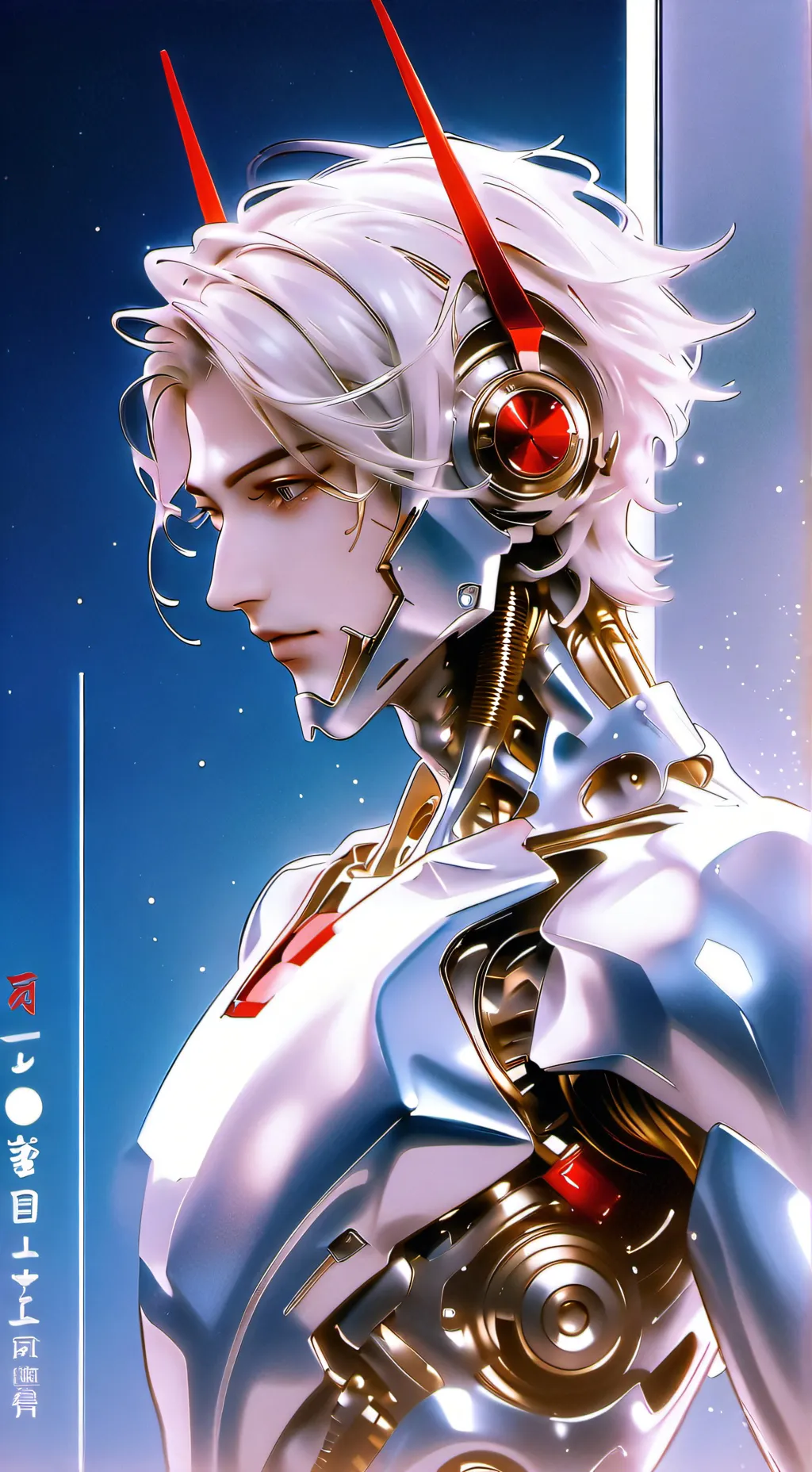 ai character: Tecno Ciber background