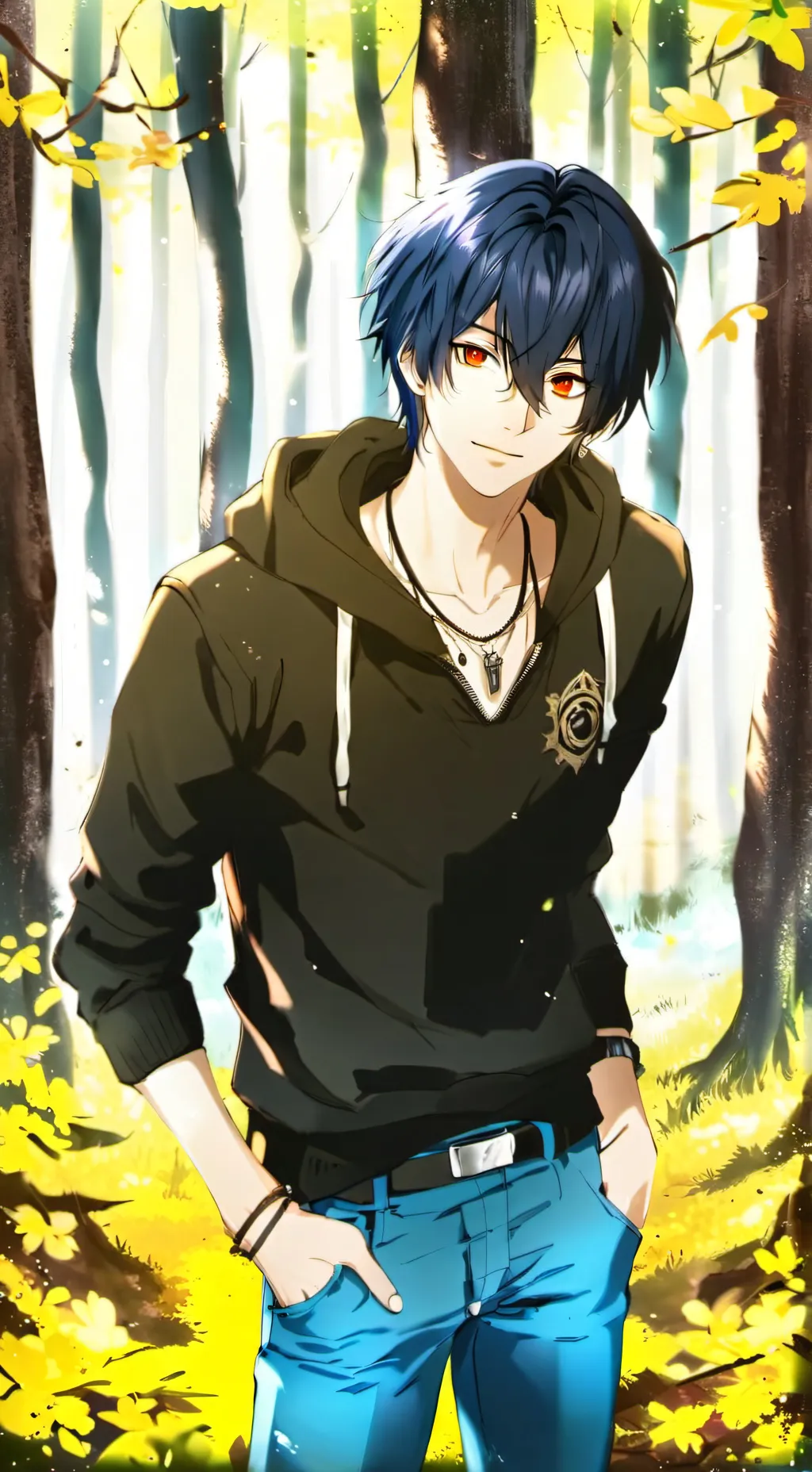 ai character: Leo background