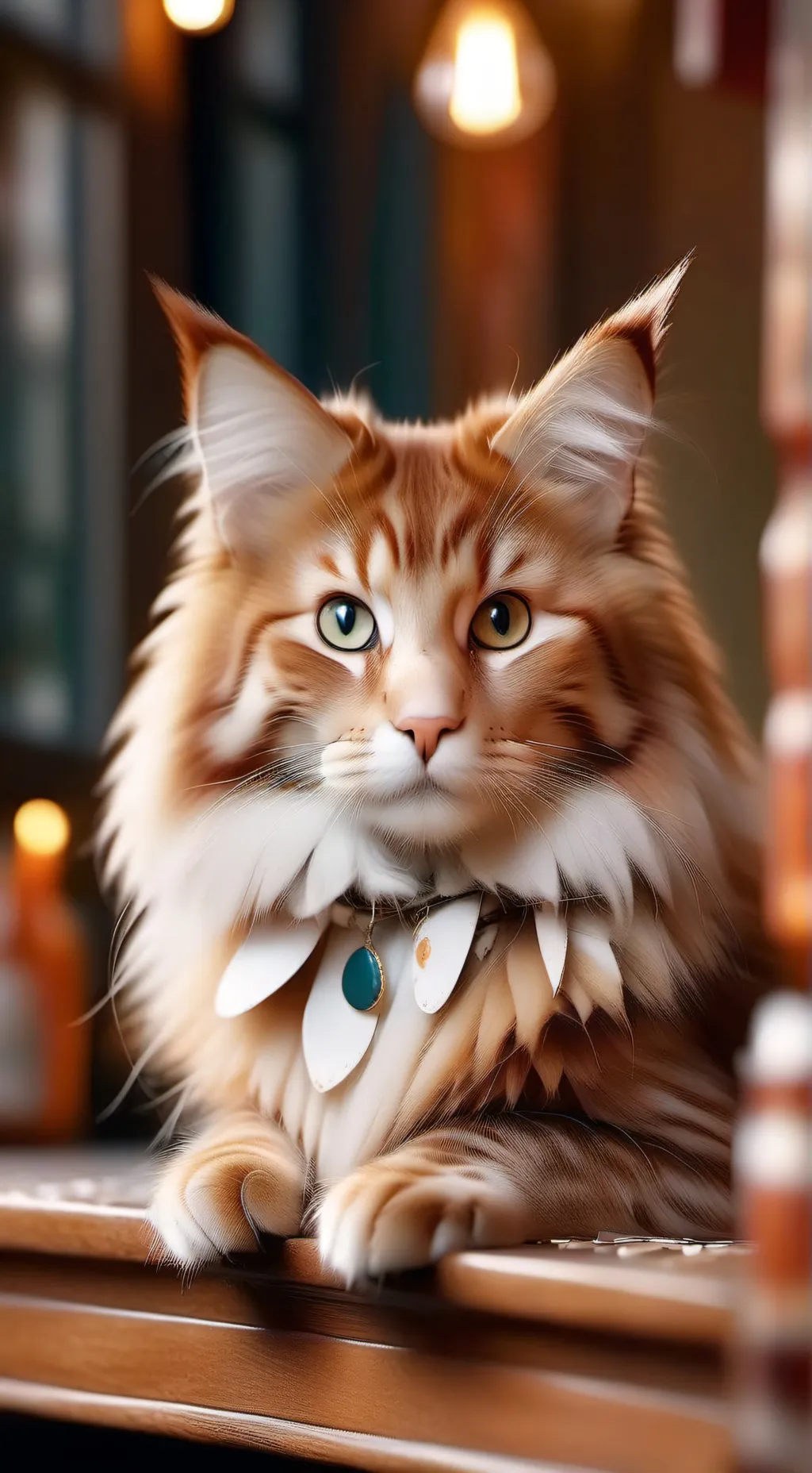 ai character: Tahmin kedisi background