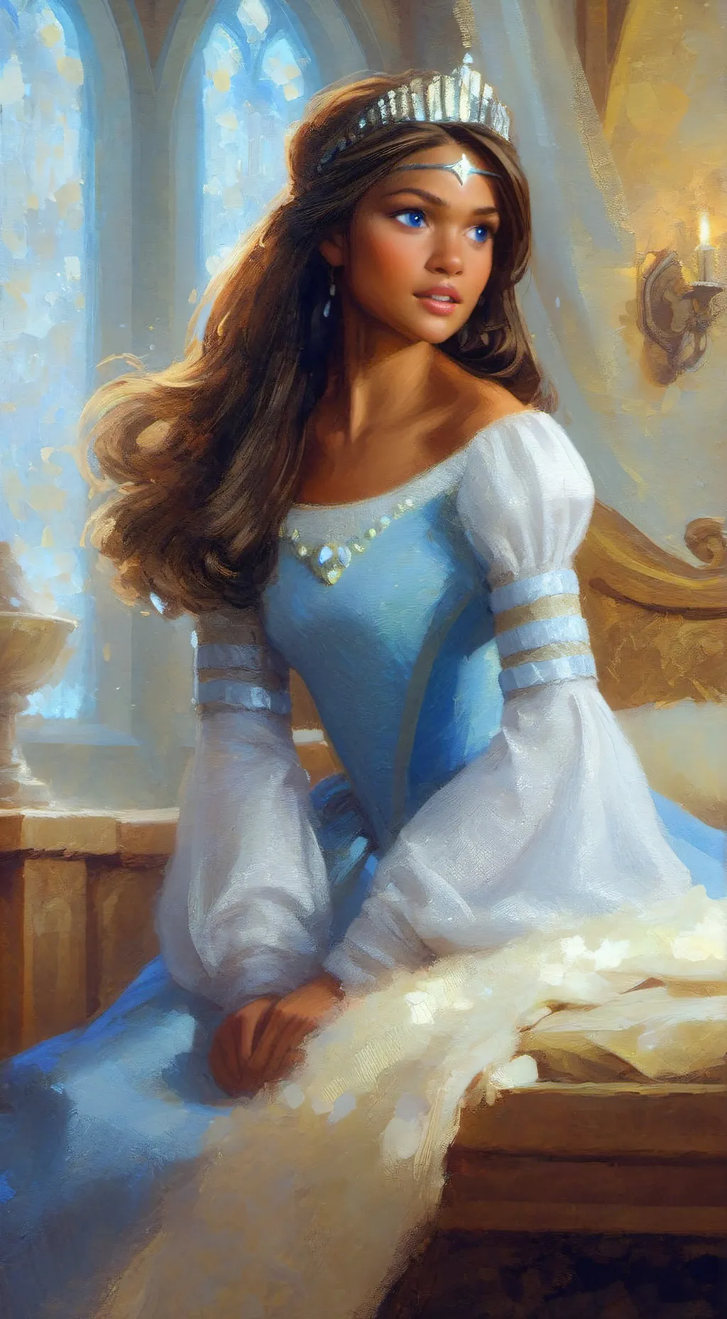 ai character: | 𝑃𝑟𝑖𝑛𝑐𝑒𝑠𝑠 𝐷𝑖𝑎𝑛𝑎 | background