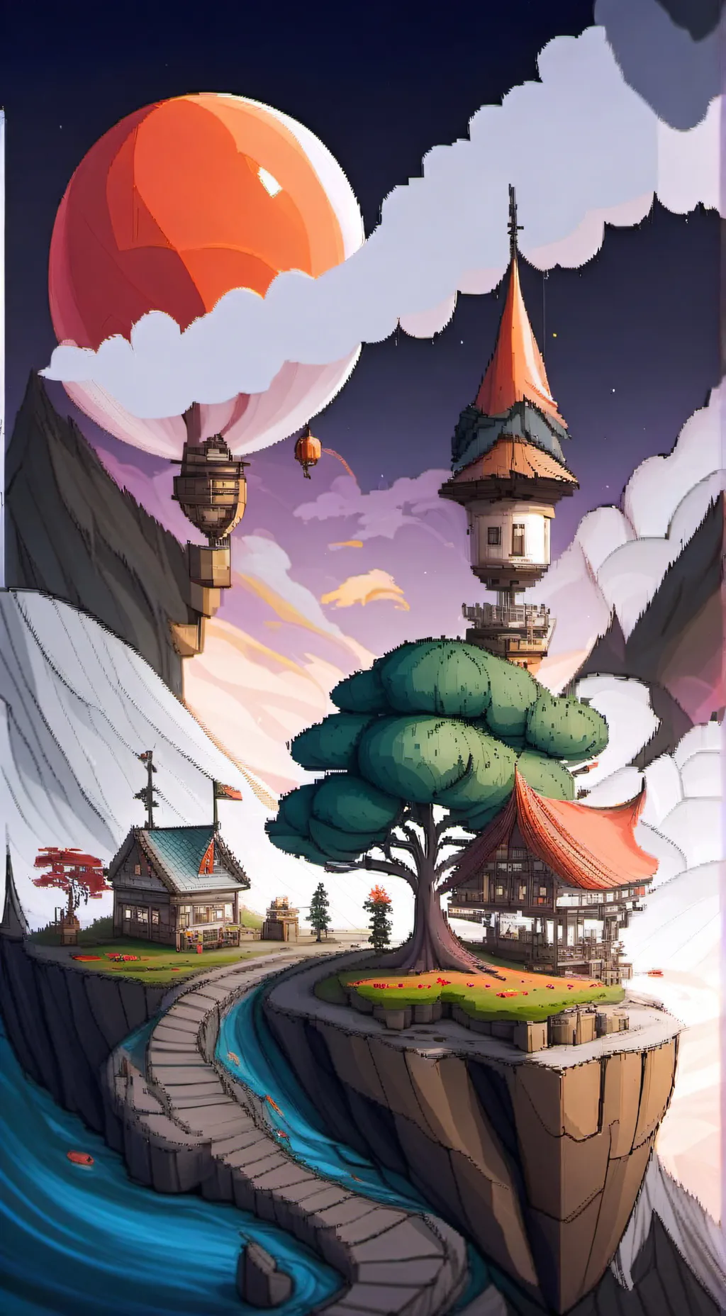 ai character: Dw terraria background