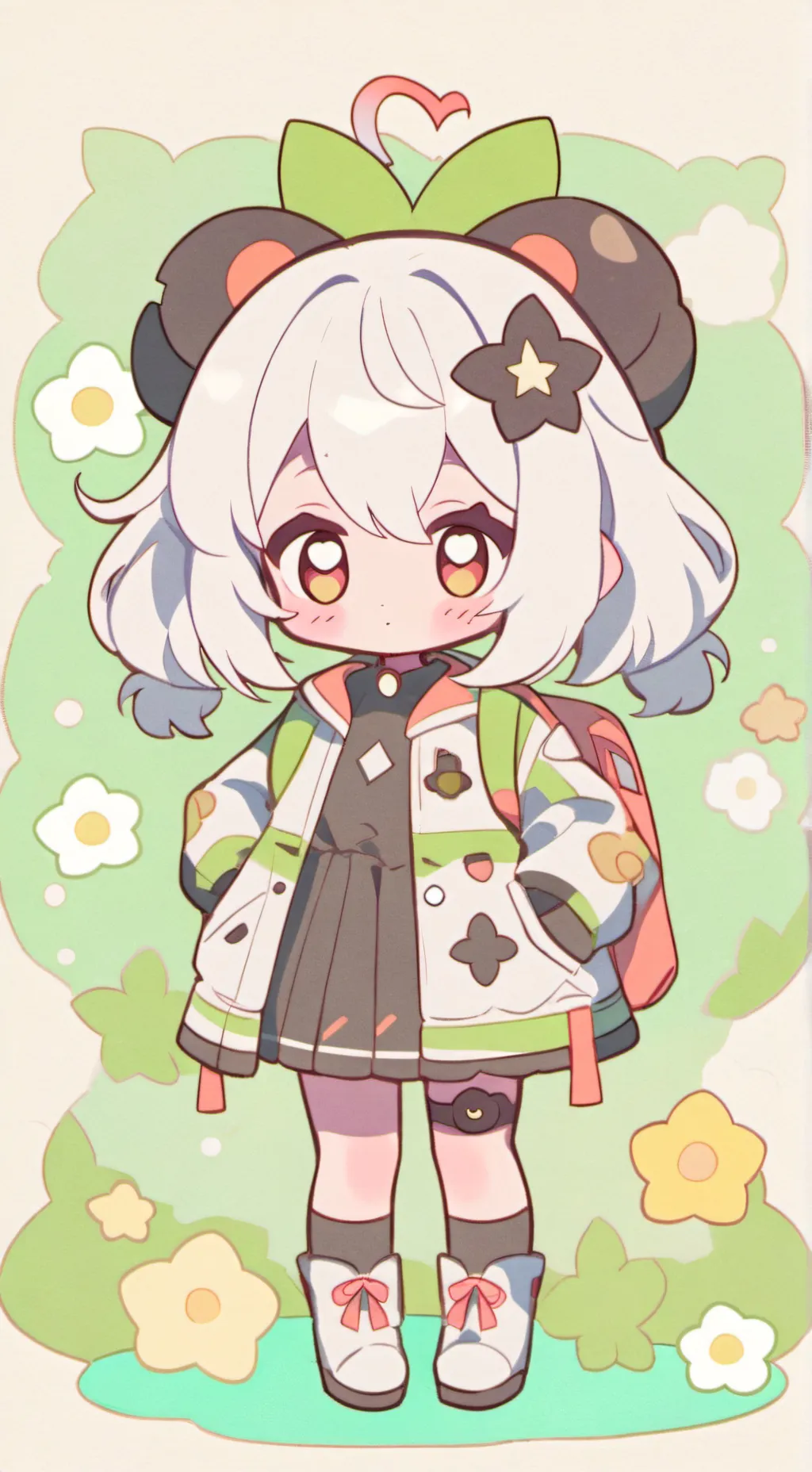 ai character: Freight trains  background