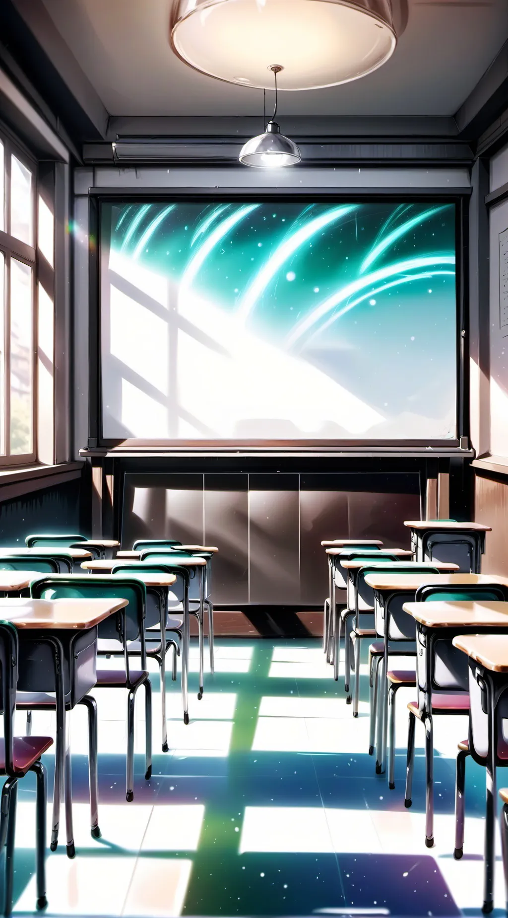 ai character: fandom school!! background
