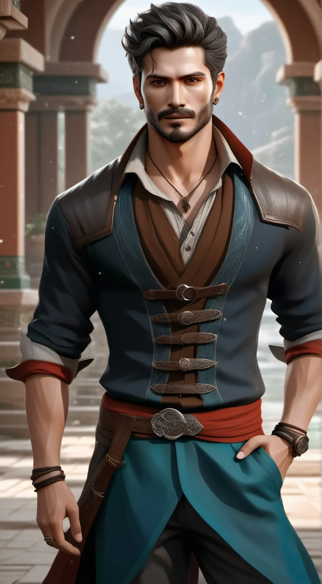 ai character: your husband  background