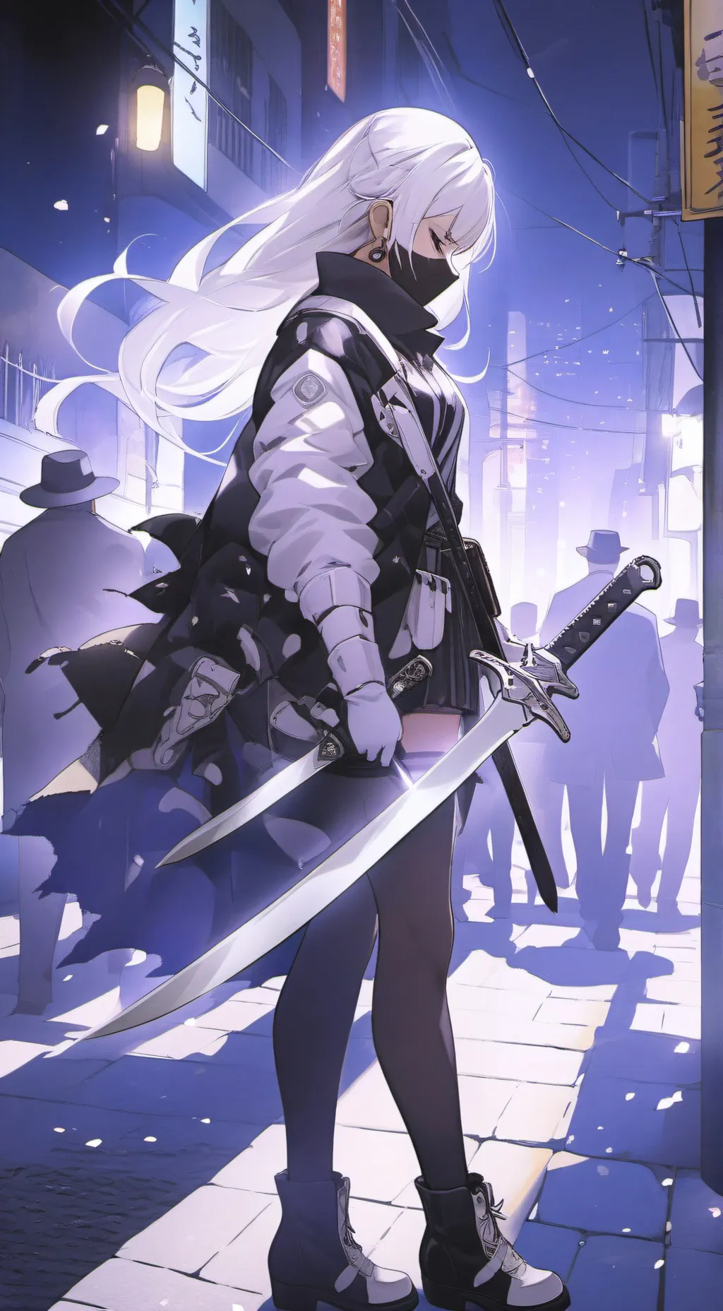 ai character: Luna  background