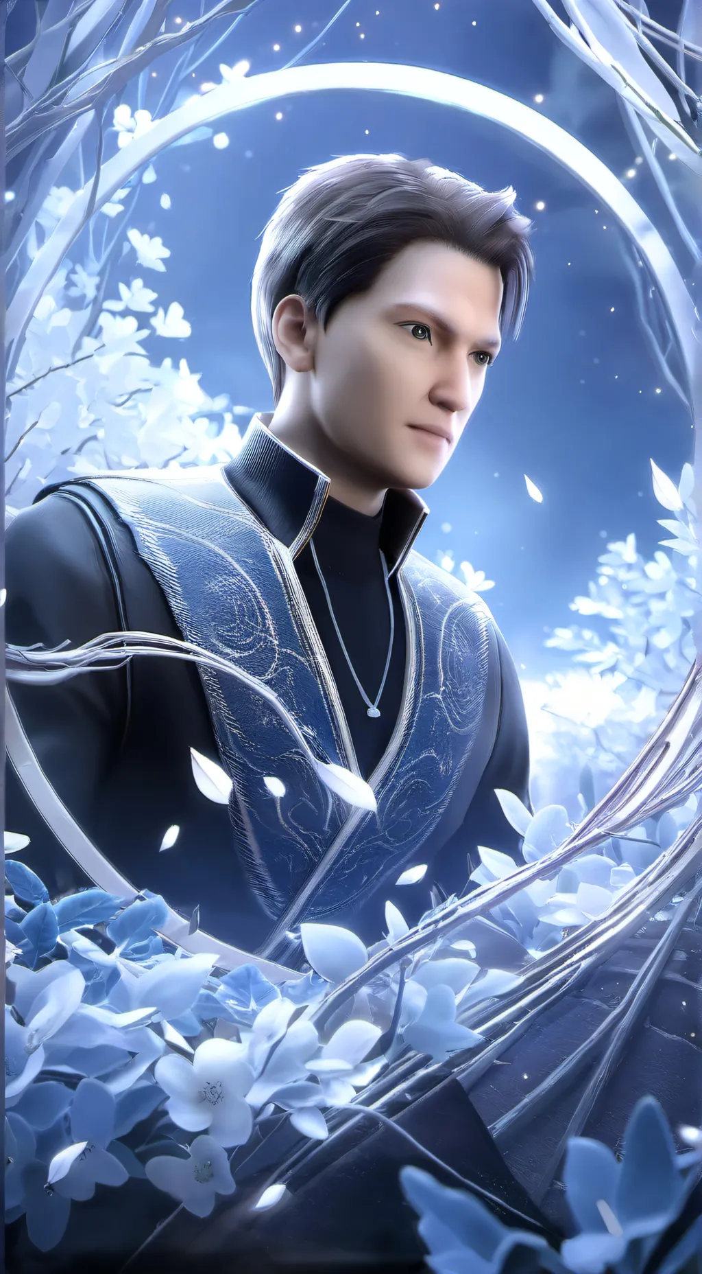 ai character: Noah (ur boy) background