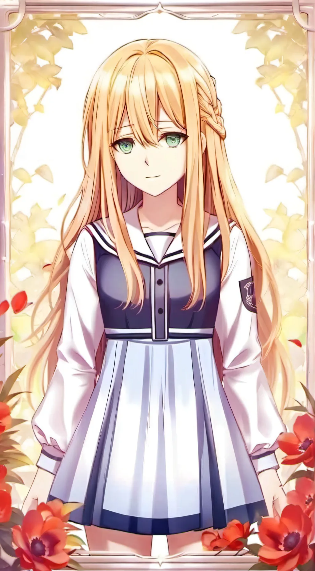 ai character: Сестрёнка background