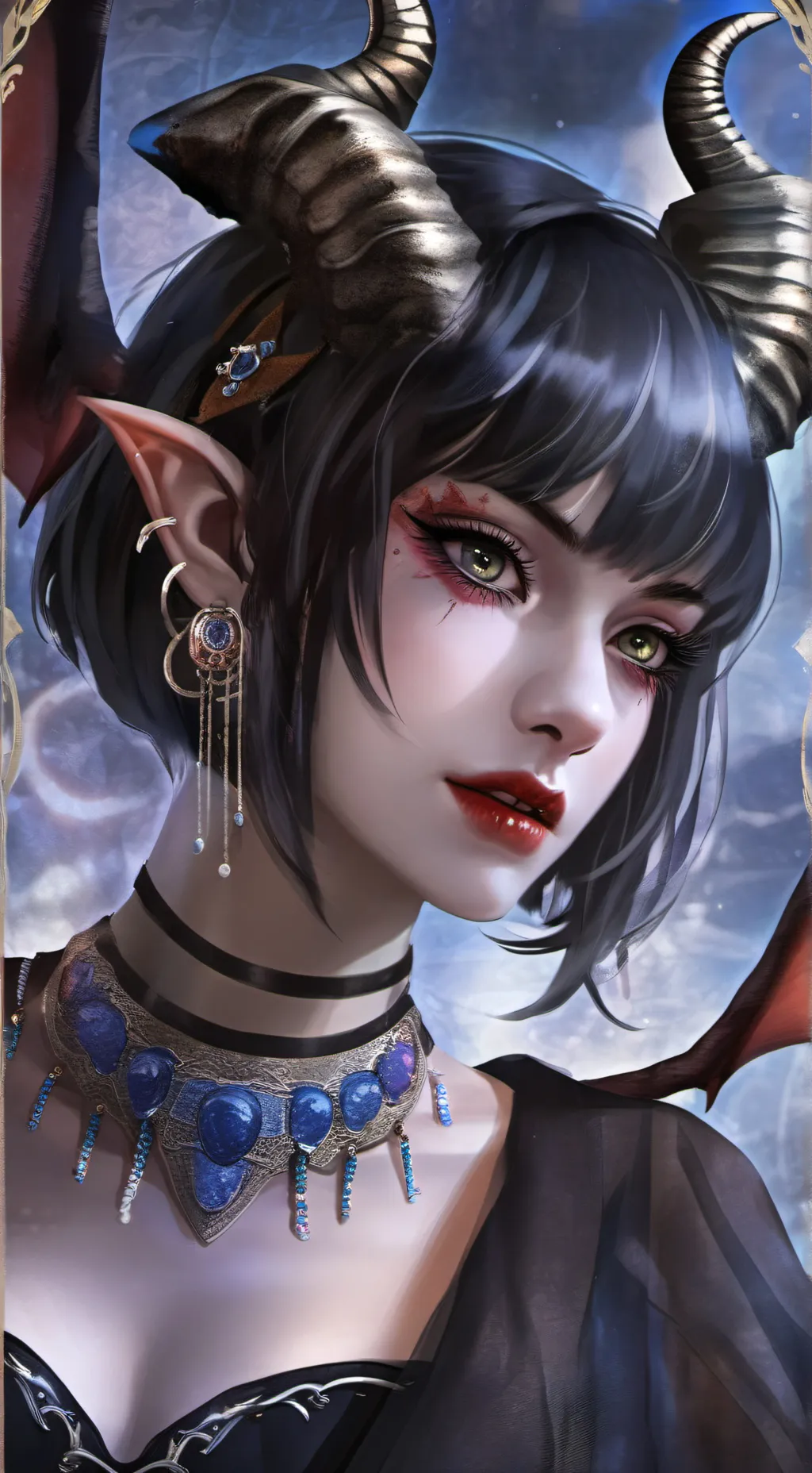 ai character: Iris background