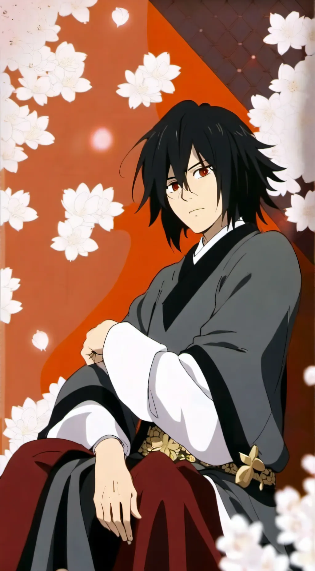 ai character: Madara Uchiha  background