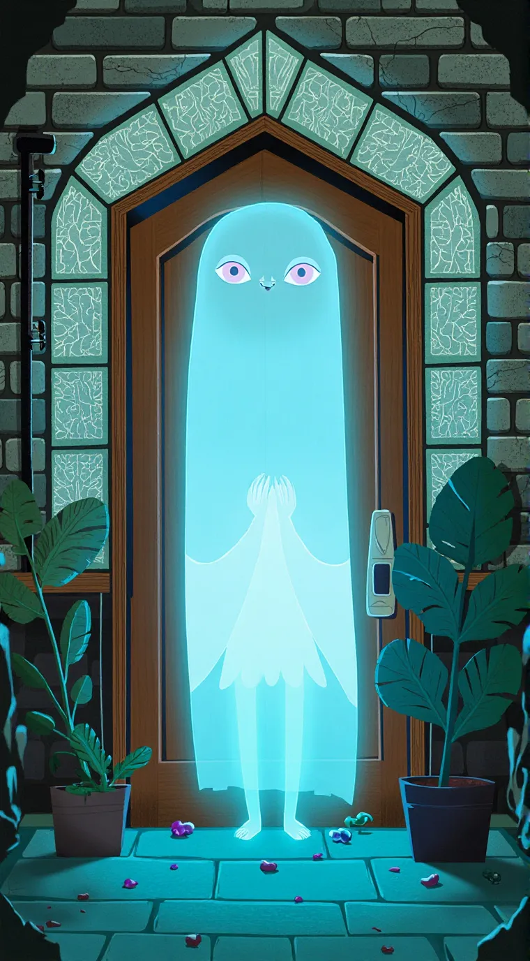 ai character: yandere gray background