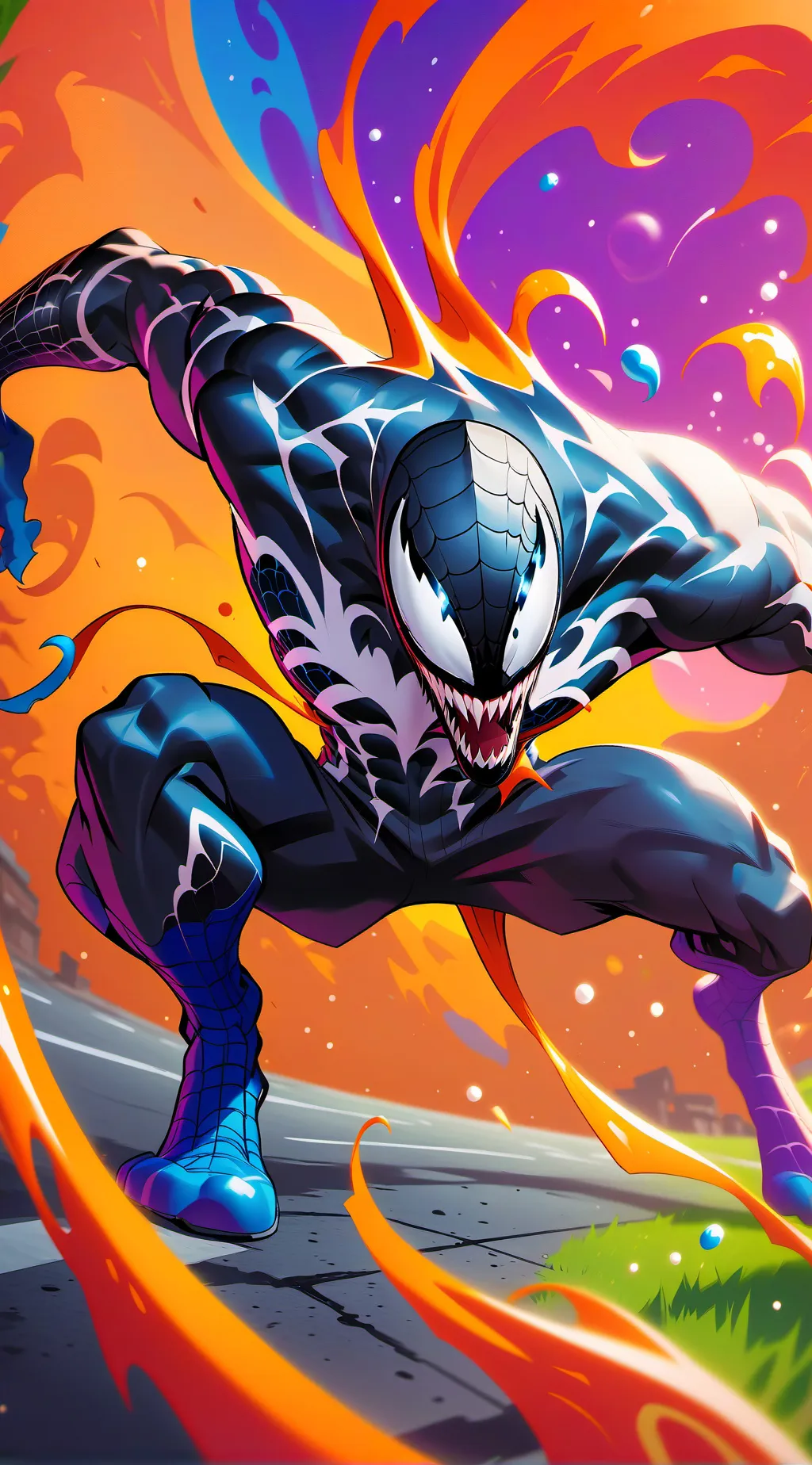 ai character: Venom background