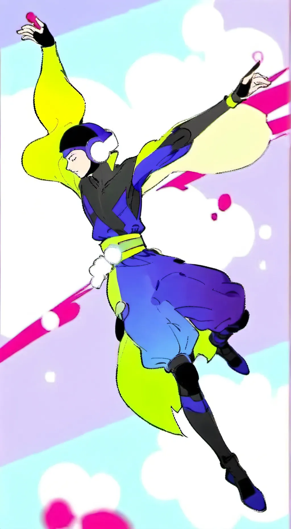 ai character: dw in school😀 background